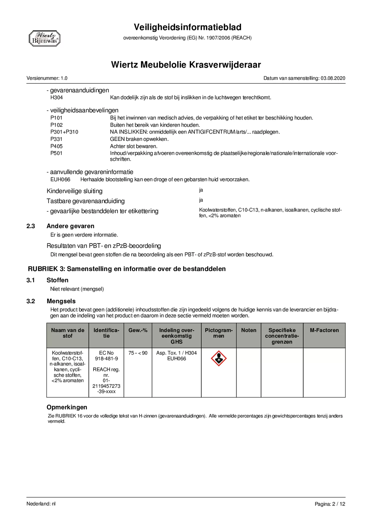 Meubelolie Licht afbeelding van document #2, bijsluiter