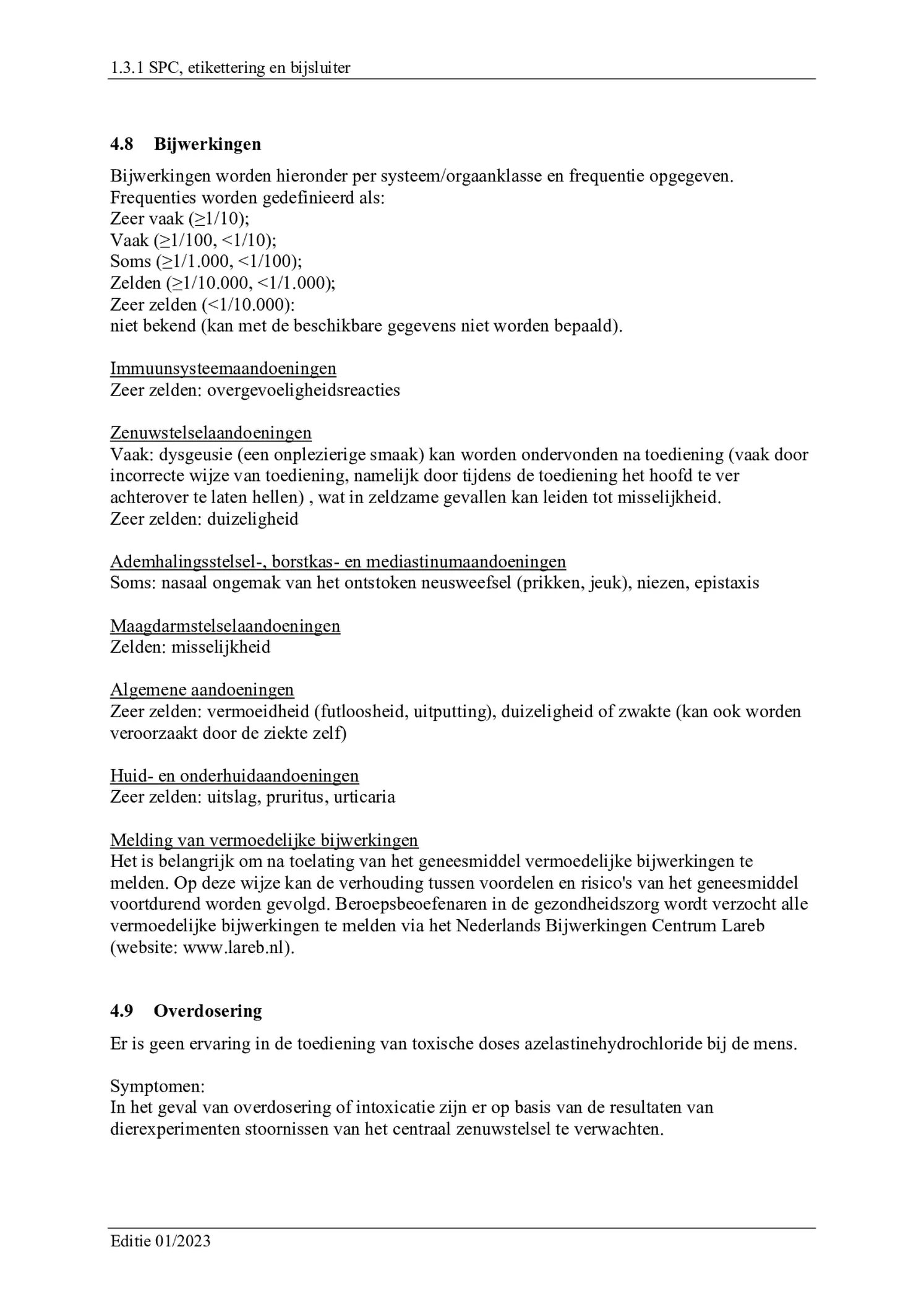 1mg/ml  Neusspray, oplossing afbeelding van document #3, bijsluiter