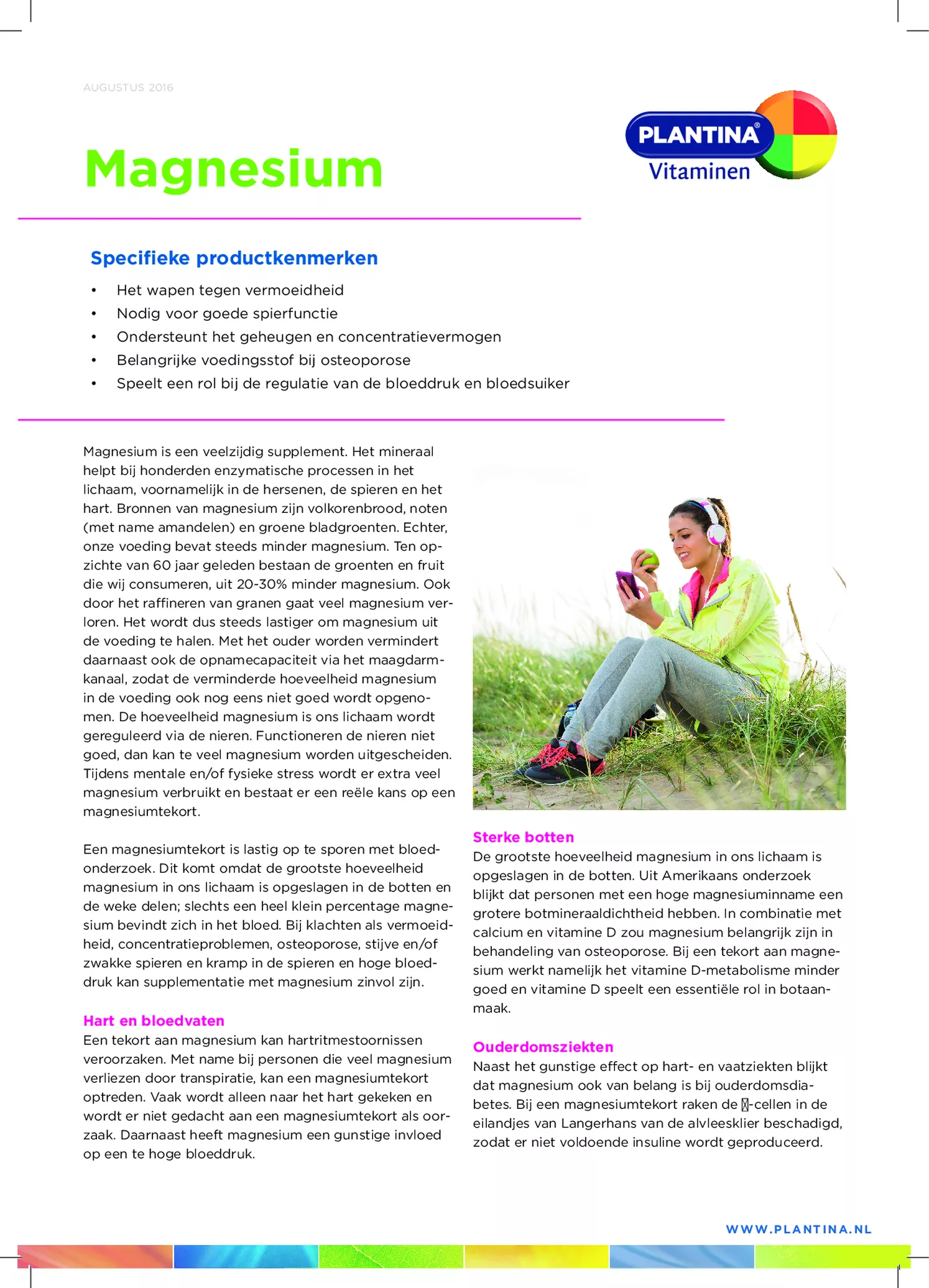 Specials Magnesium Tabletten afbeelding van document #1, productonderzoek