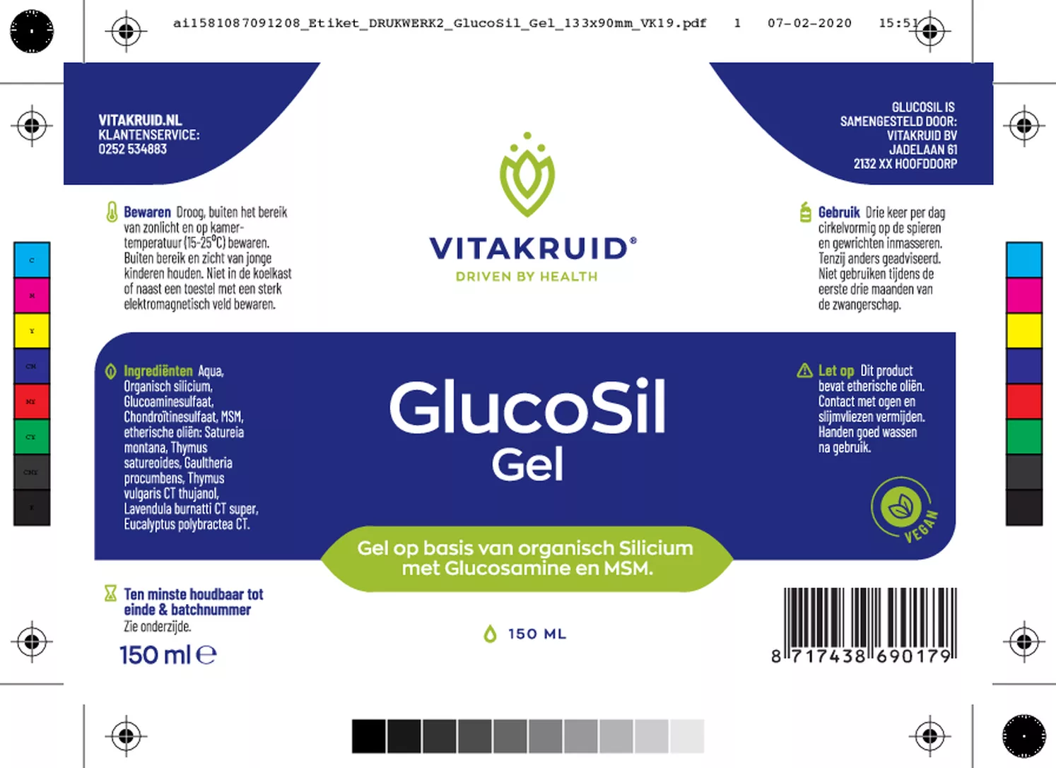 Glucosil Gel afbeelding van document #1, etiket