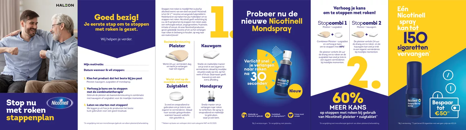 Pleisters 14 mg - voor stoppen met roken afbeelding van document #1, informatiefolder