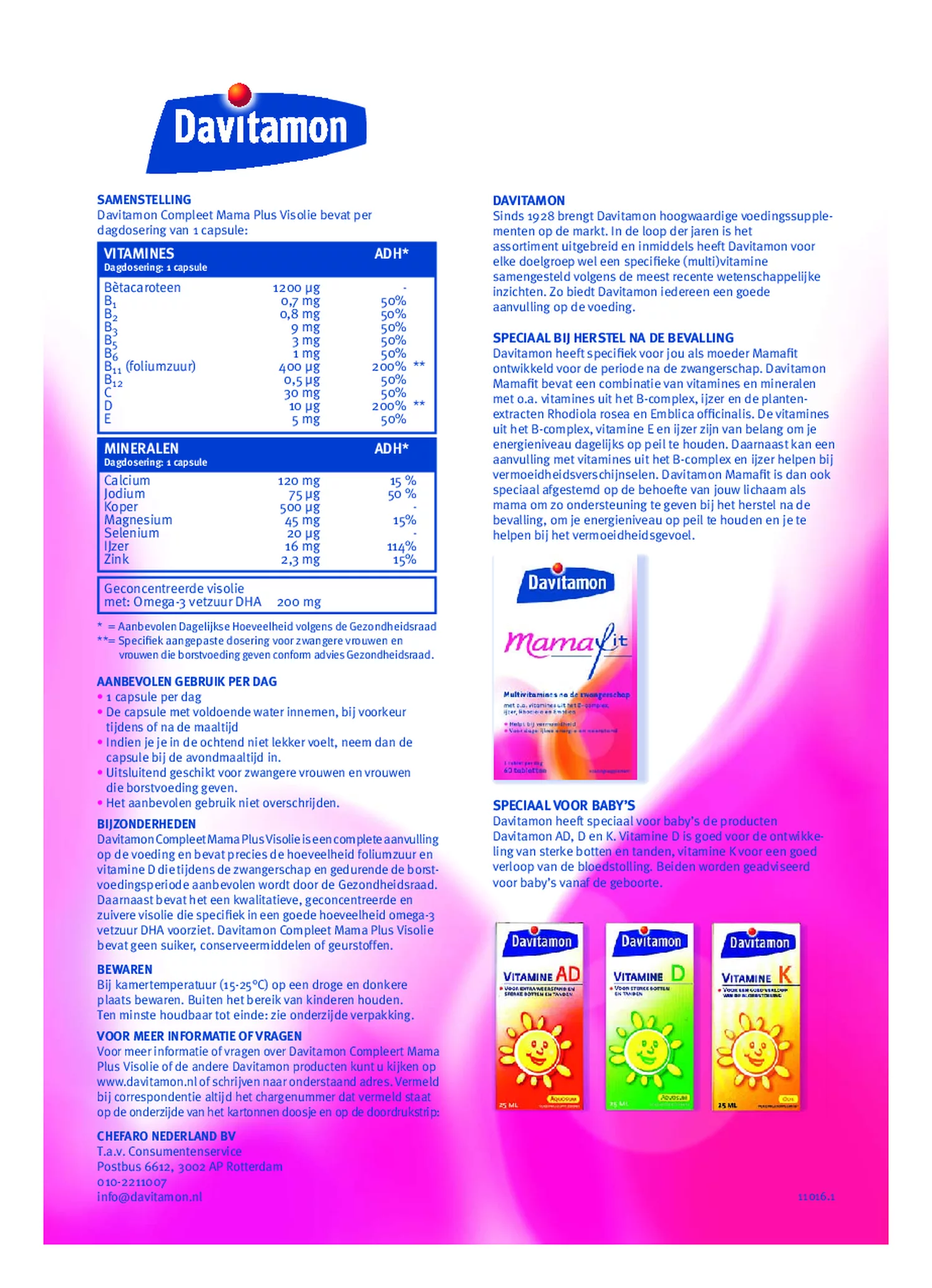 Compleet Zwanger + Omega-3 Visolie Capsules afbeelding van document #2, gebruiksaanwijzing