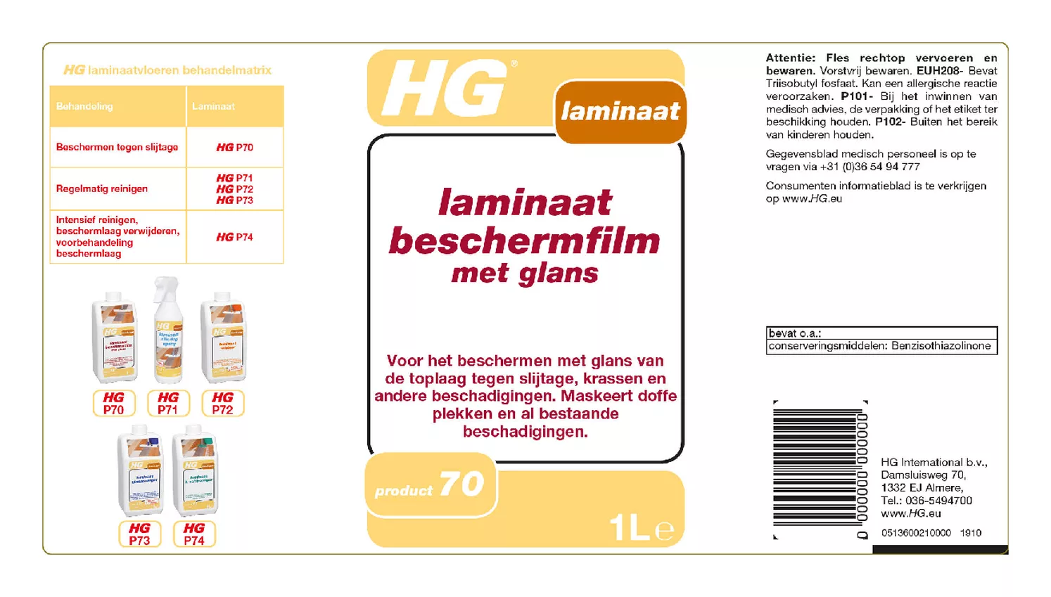 Laminaat Beschermer Met Glans 70 afbeelding van document #1, etiket