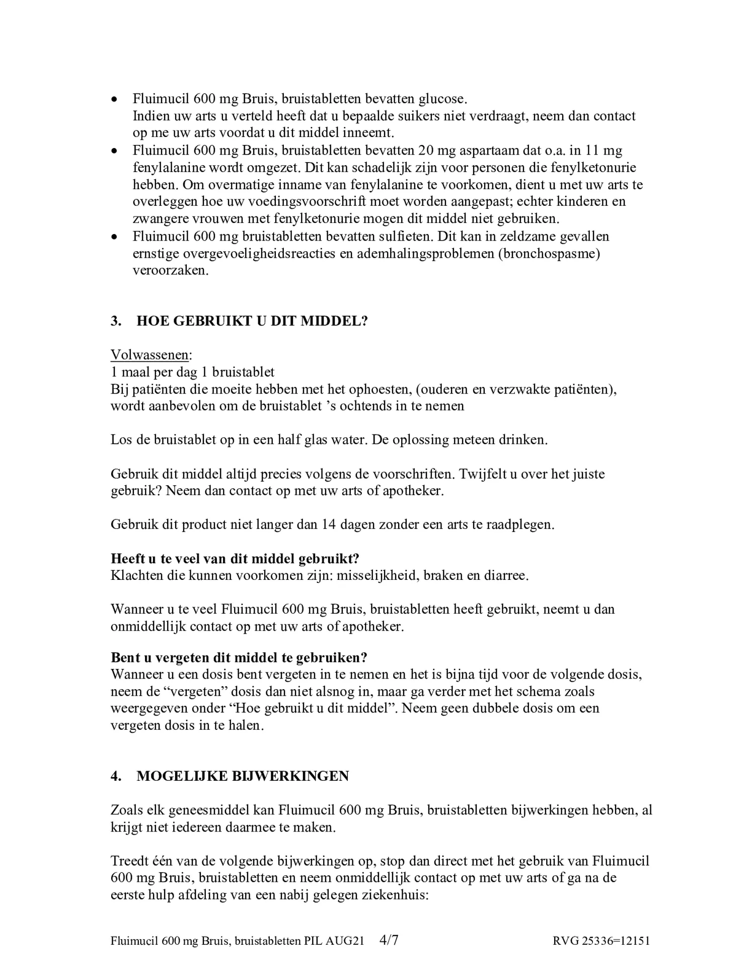 600mg Bruistabletten afbeelding van document #4, bijsluiter