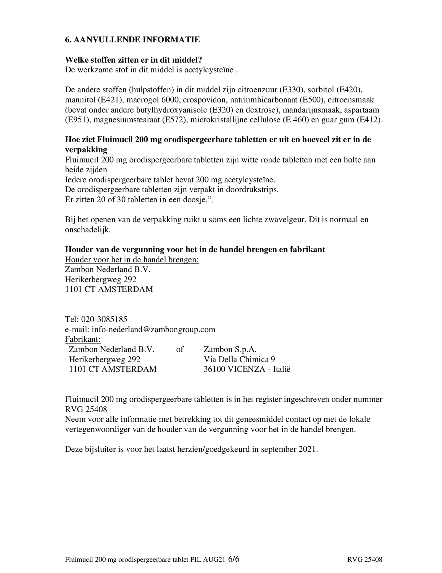 Pastille 200mg Zuigtabletten afbeelding van document #6, bijsluiter