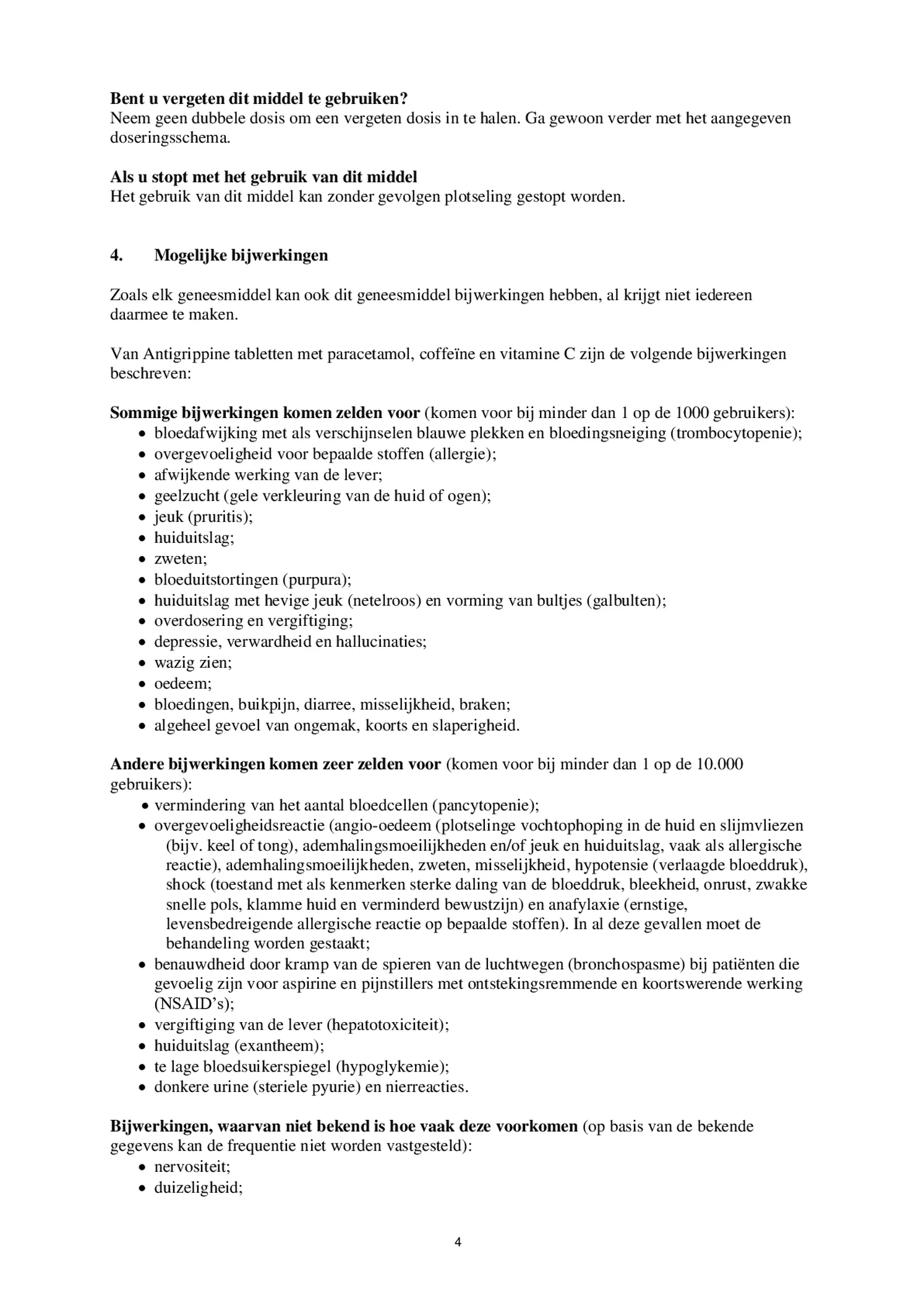 Tabletten afbeelding van document #4, bijsluiter