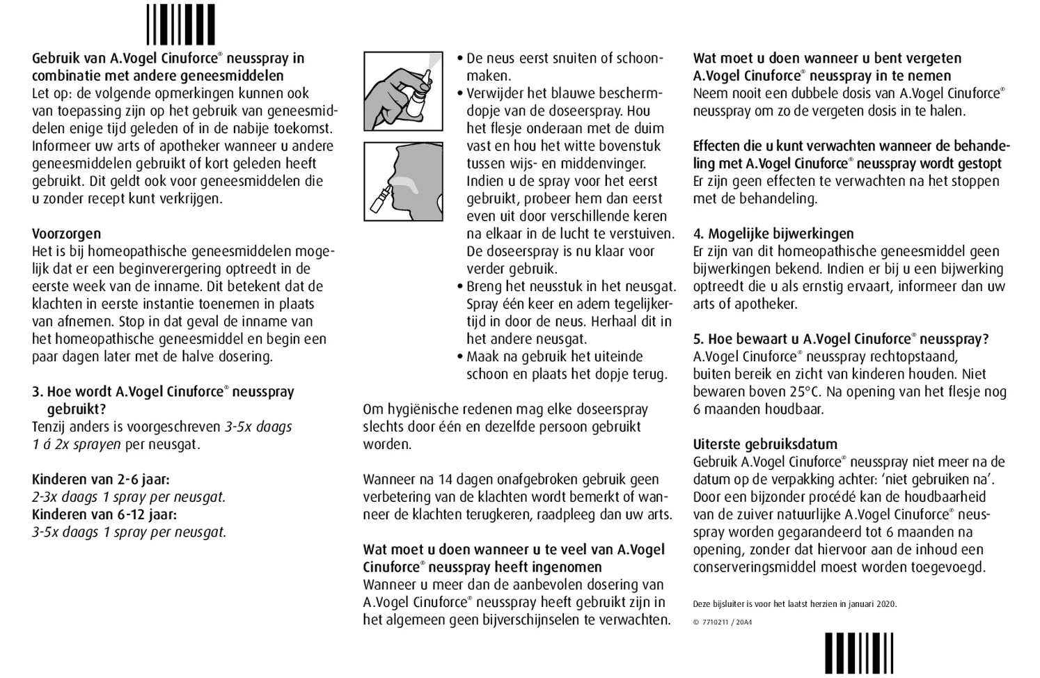 Cinuforce Neusspray afbeelding van document #2, bijsluiter