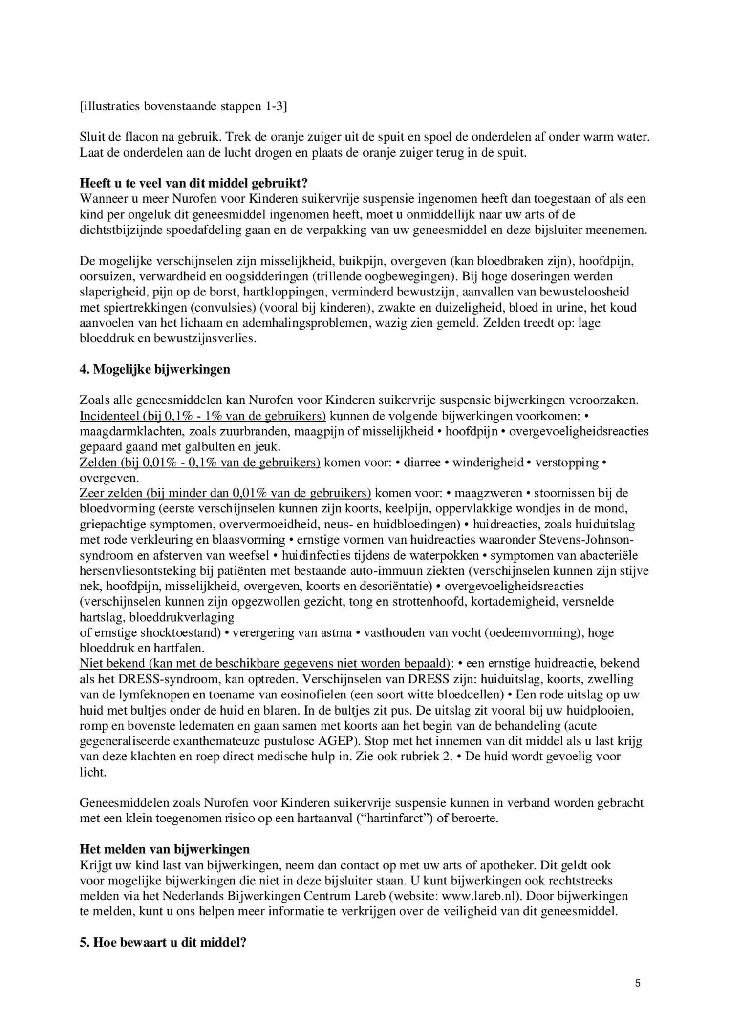 Kinderen Suspensie Suikervrij Vanaf 3 Maanden afbeelding van document #5, bijsluiter