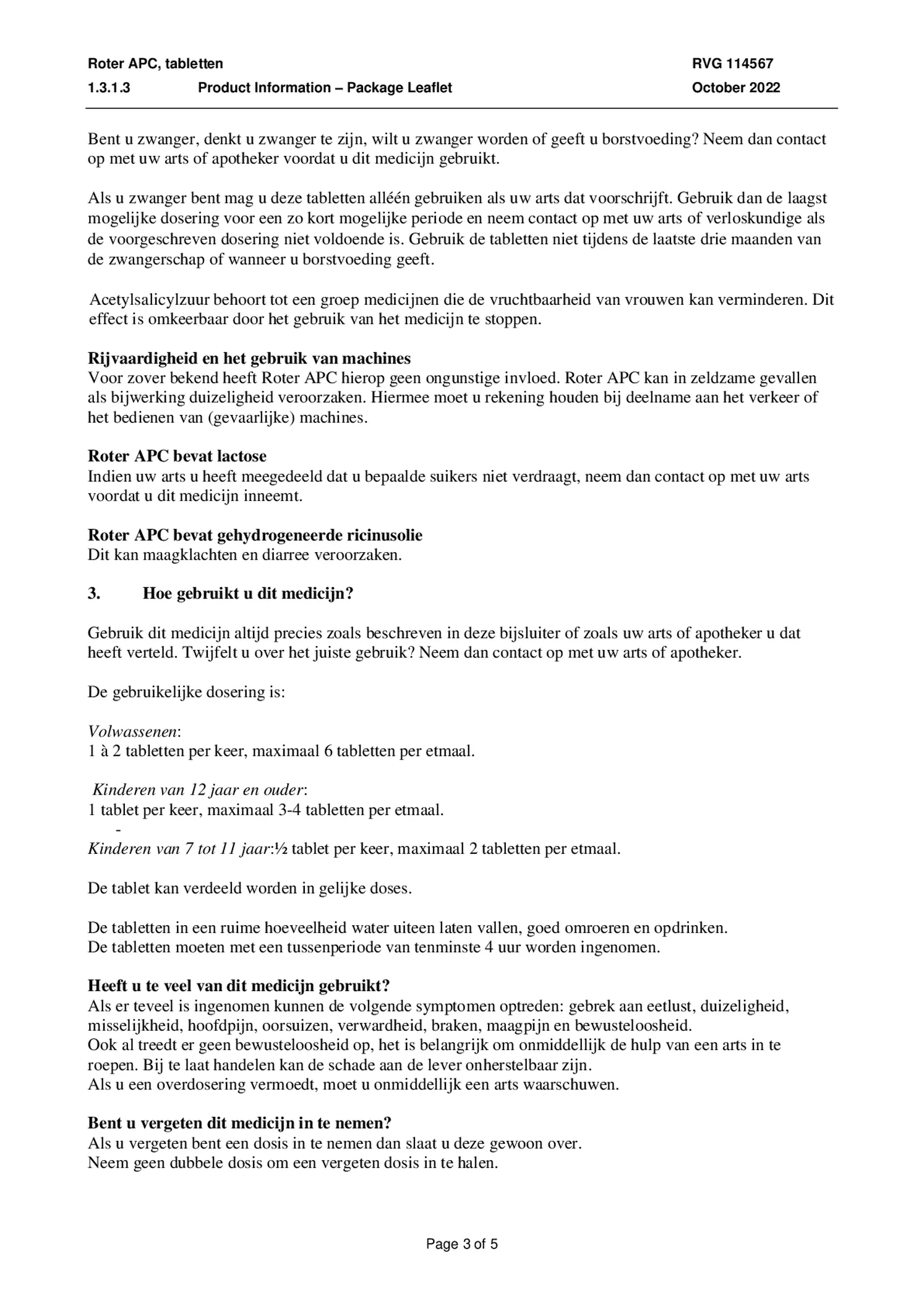 APC Tabletten afbeelding van document #3, bijsluiter