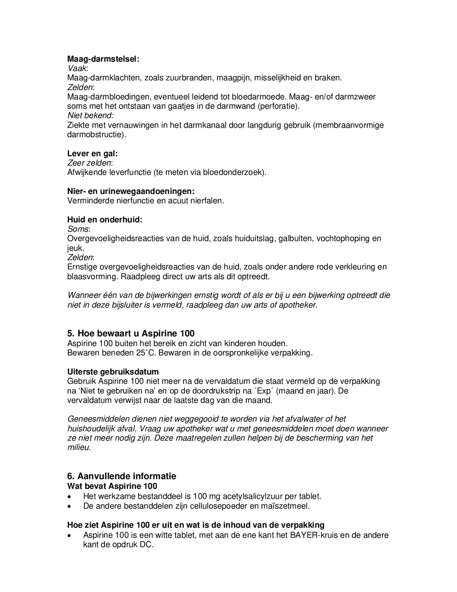 100mg Tabletten afbeelding van document #6, bijsluiter