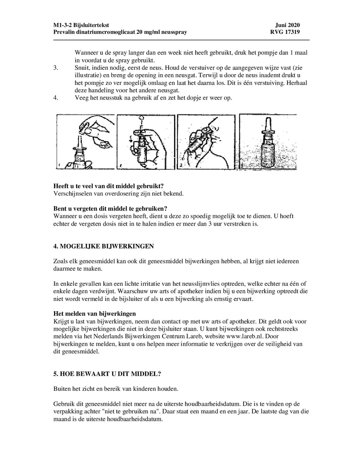 Neusspray 20mg/ml (hooikoorts) afbeelding van document #3, bijsluiter