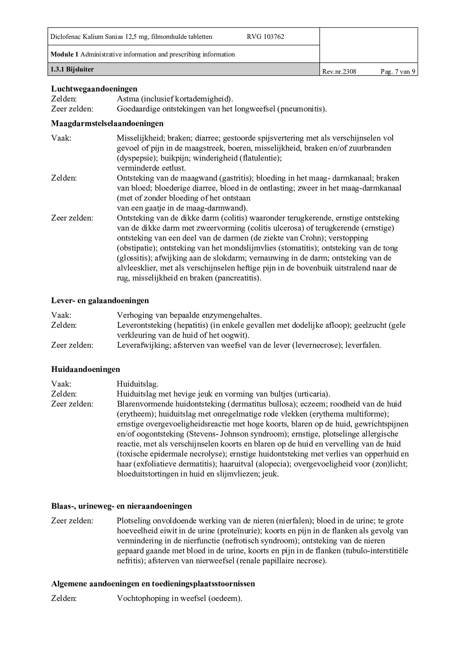 Diclofenac Kalium 12.5mg afbeelding van document #7, bijsluiter