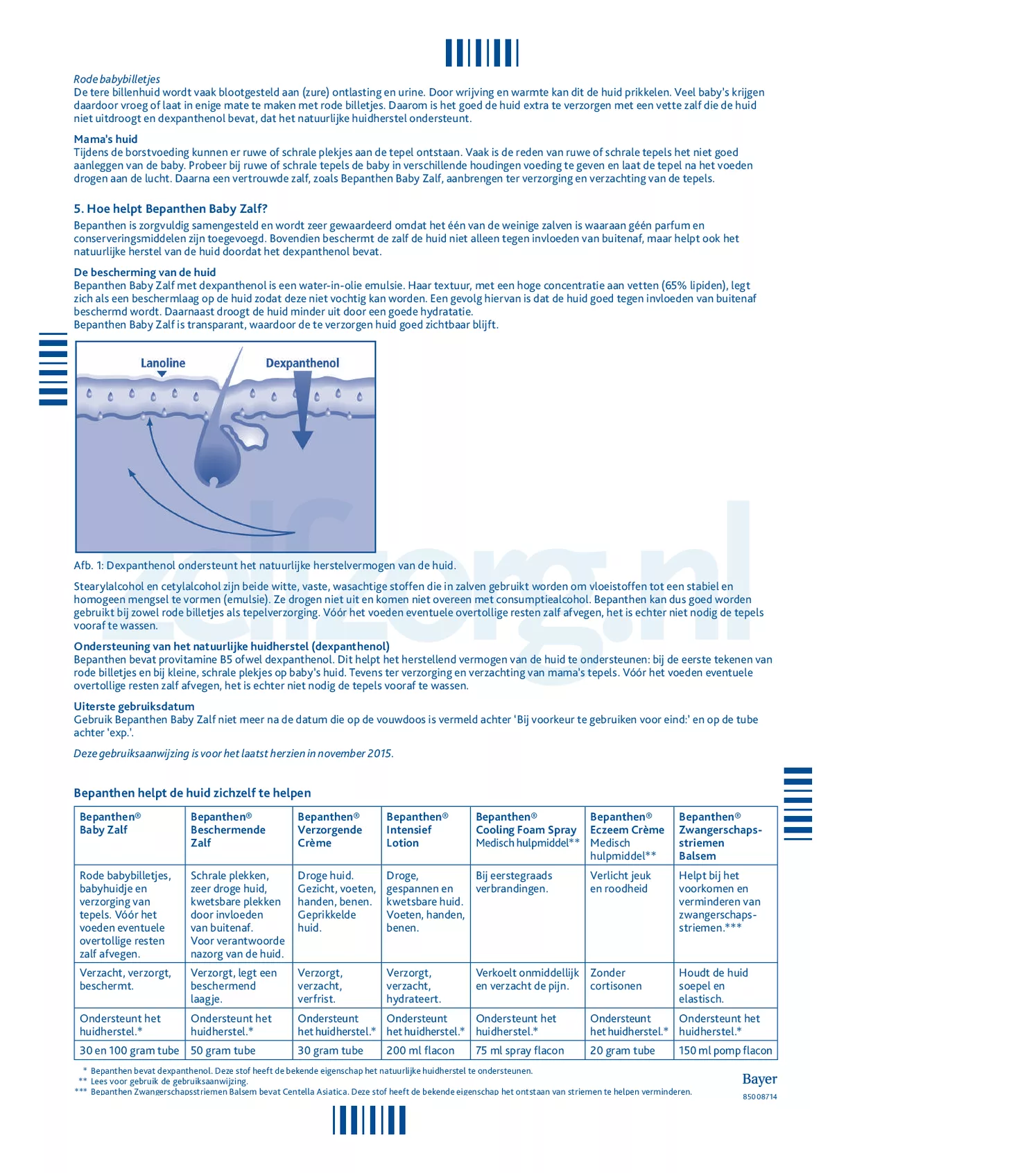 Baby Zalf afbeelding van document #2, gebruiksaanwijzing