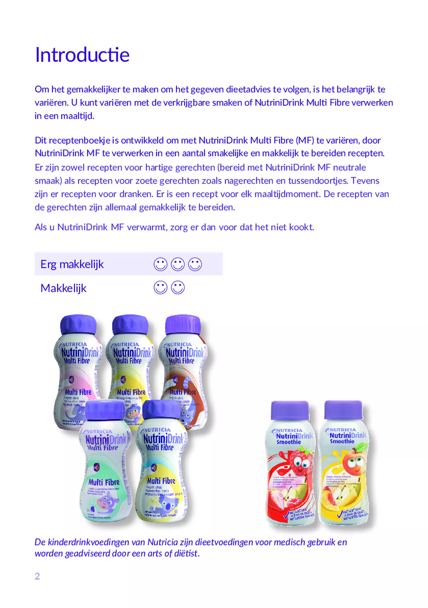 Nutrinidrink Multi Fibre Chocolade afbeelding van document #3, informatiefolder