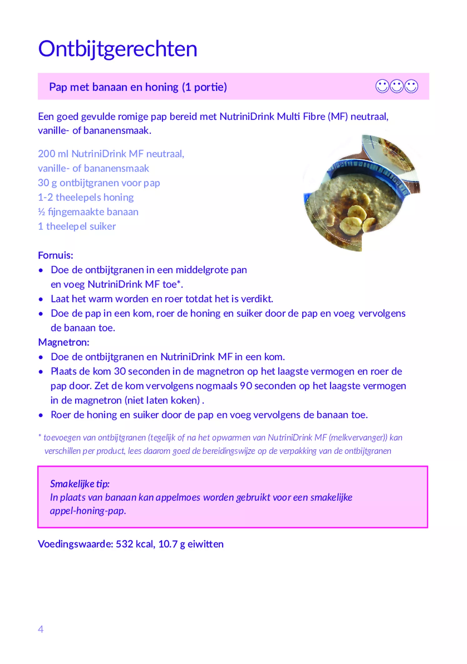 Nutrinidrink Multi Fibre Chocolade afbeelding van document #5, informatiefolder