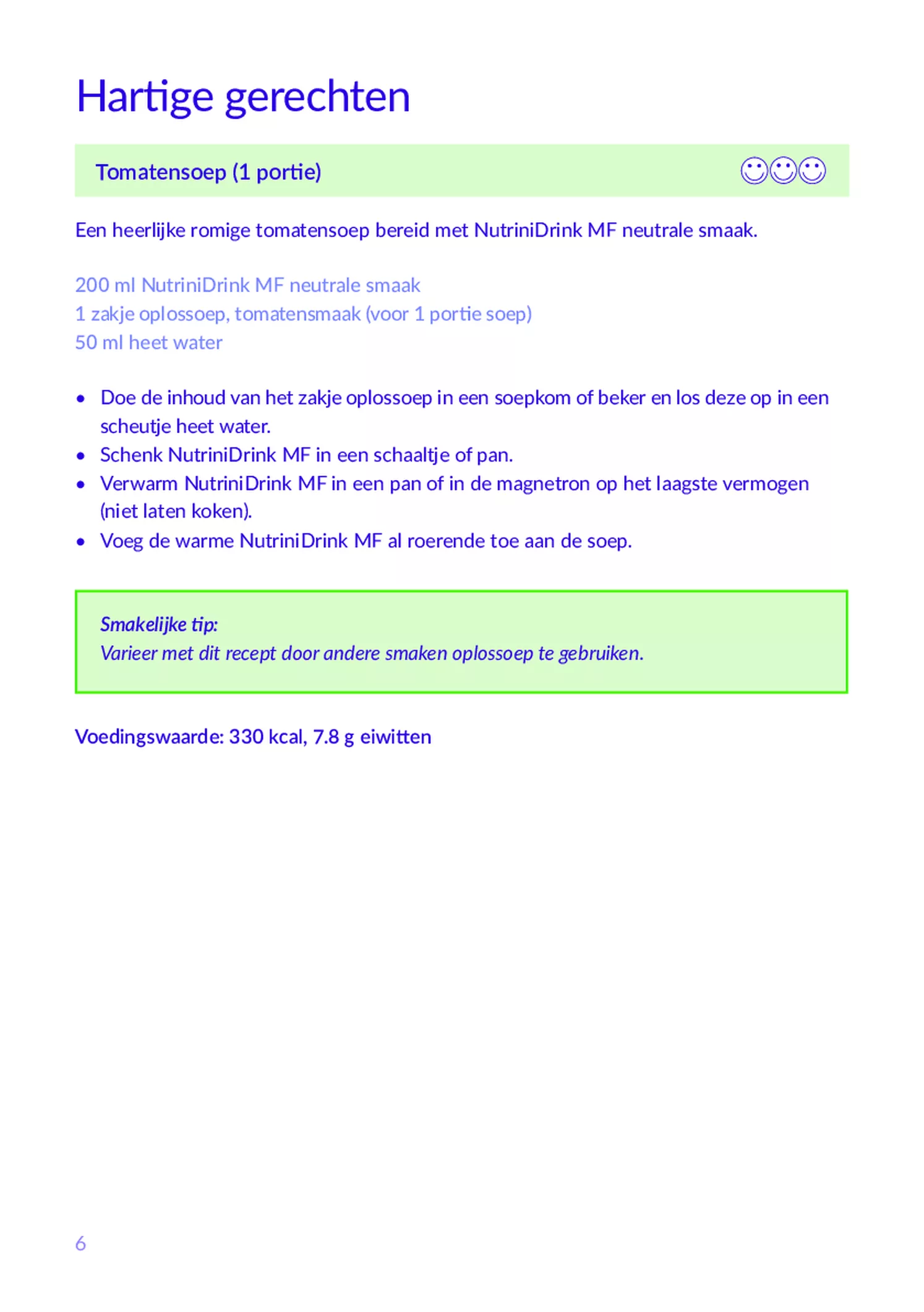 Nutrinidrink Multi Fibre Chocolade afbeelding van document #7, informatiefolder