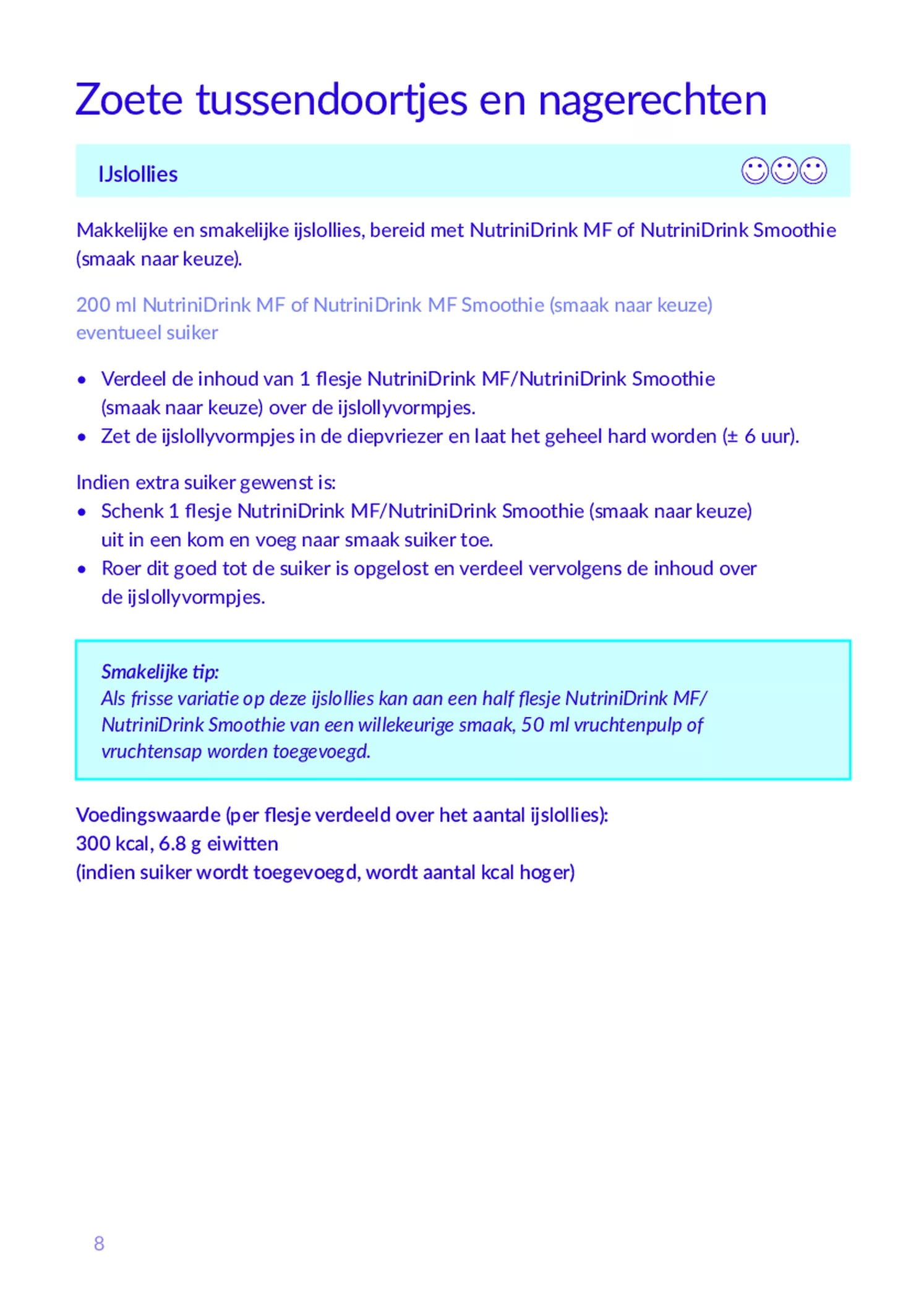 Nutrinidrink Multi Fibre Chocolade afbeelding van document #9, informatiefolder