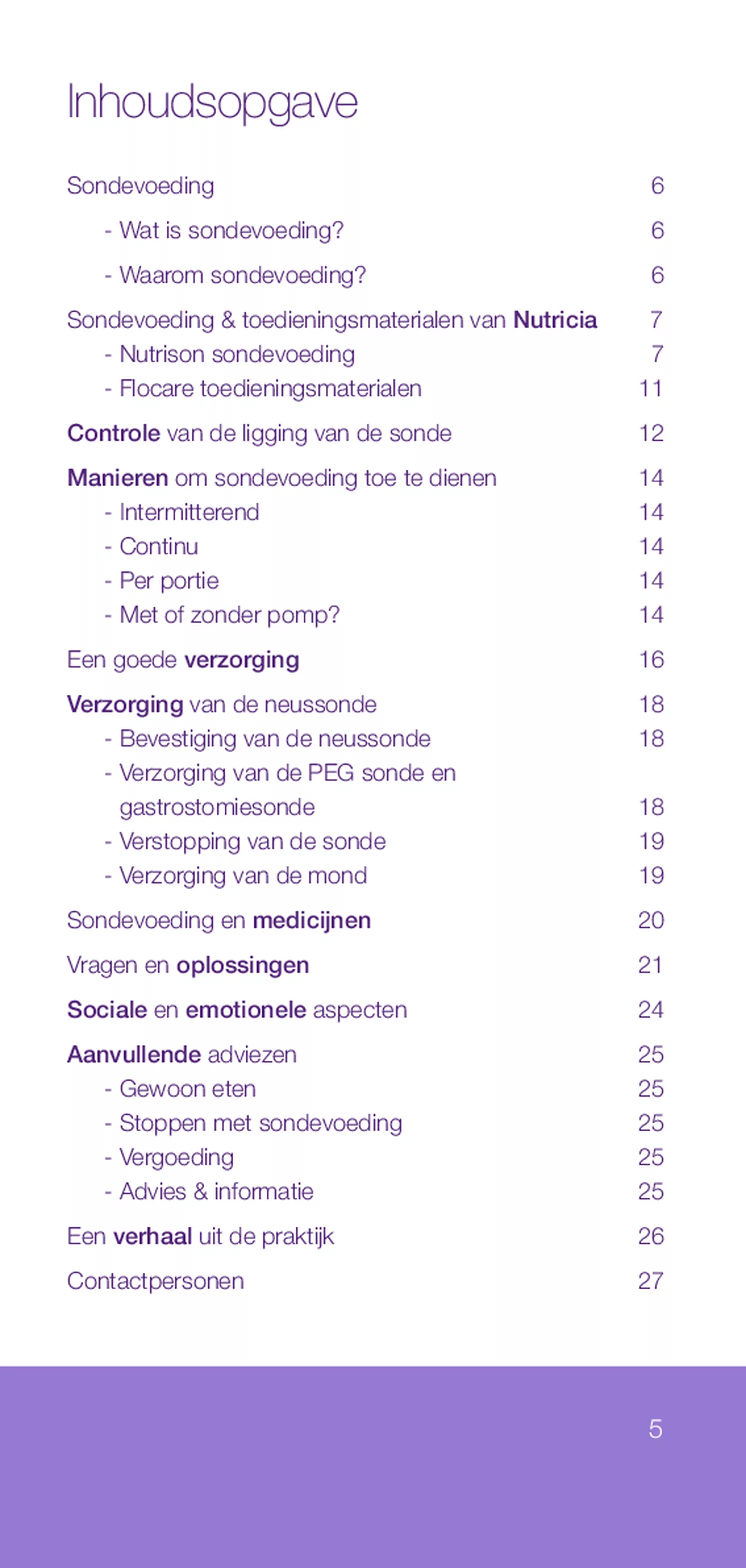 Nutrison Poeder afbeelding van document #5, informatiefolder