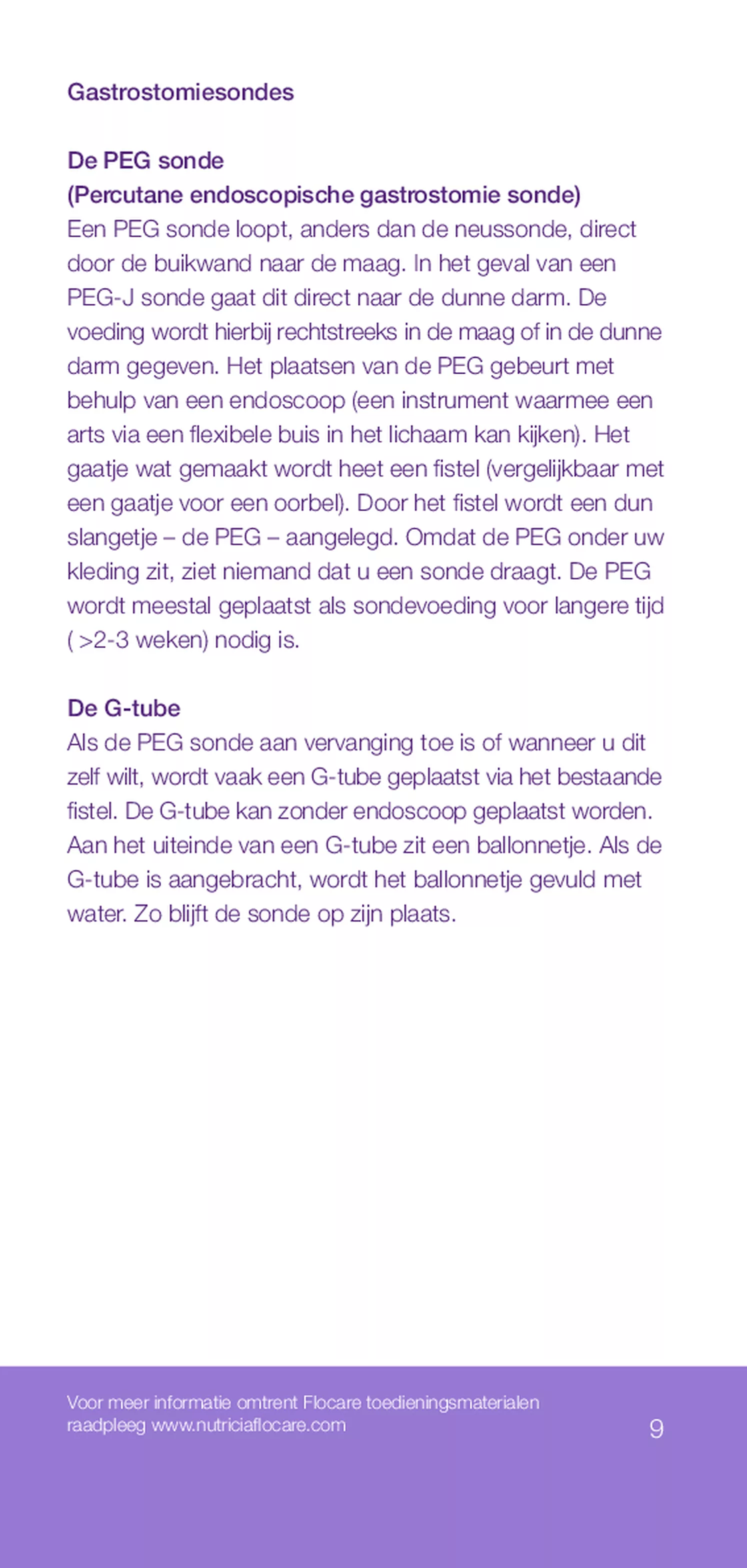 Nutrison Poeder afbeelding van document #9, informatiefolder