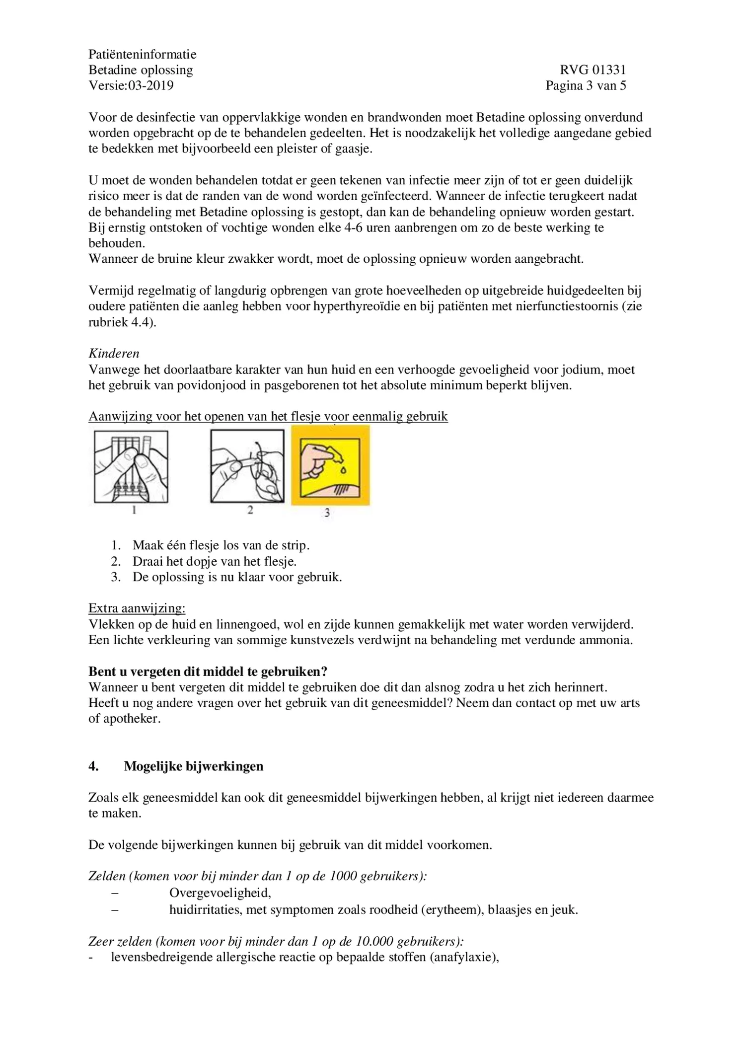 Jodium Oplossing afbeelding van document #3, bijsluiter