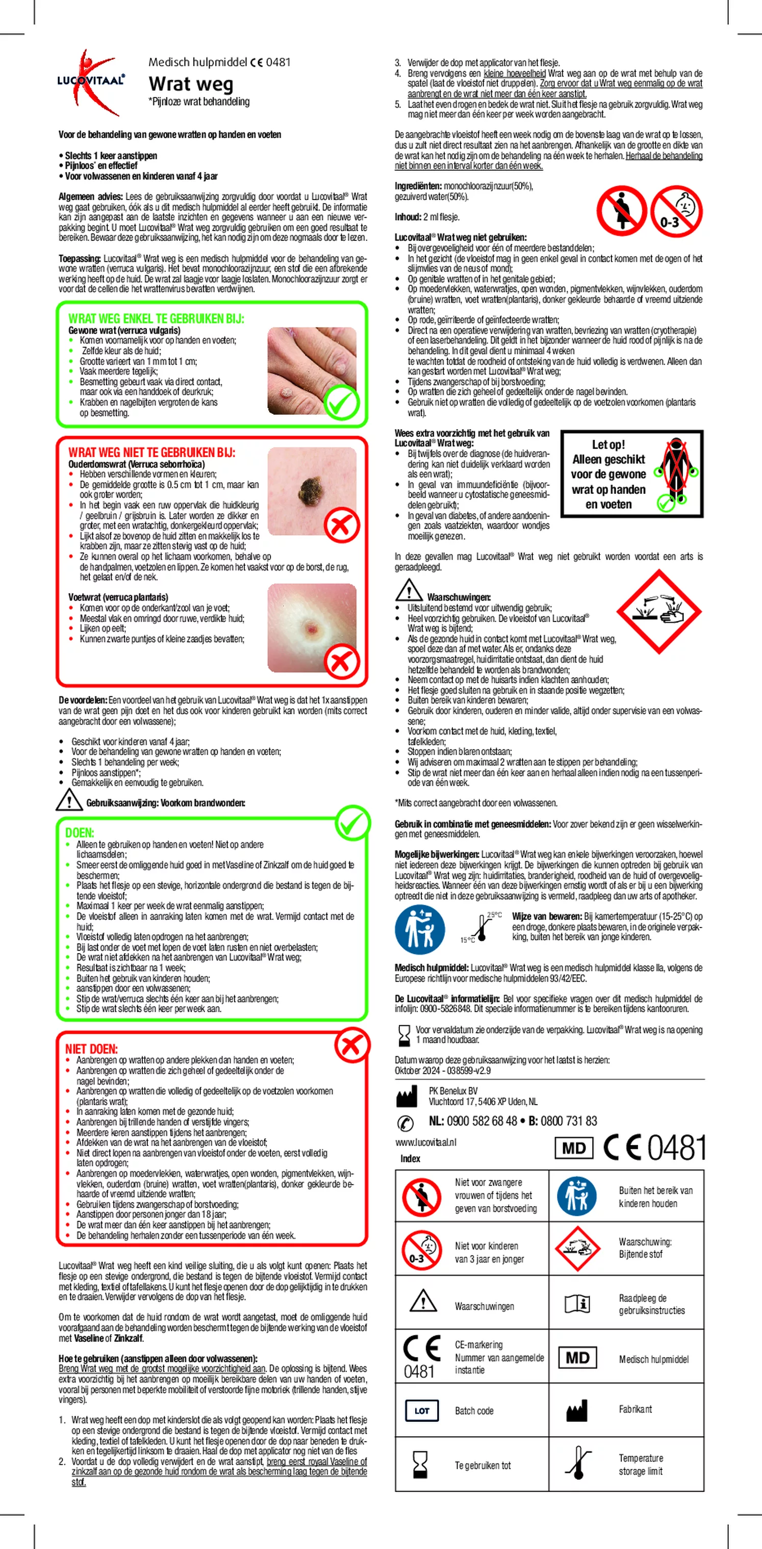 Wrat Weg Tinctuur afbeelding van document #1, bijsluiter