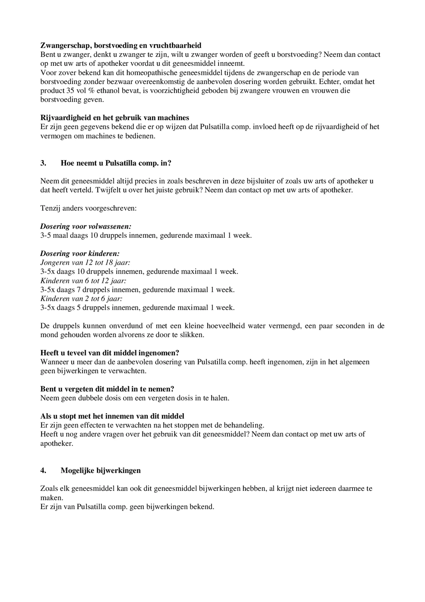 Pulsatilla Comp. Druppels afbeelding van document #3, bijsluiter