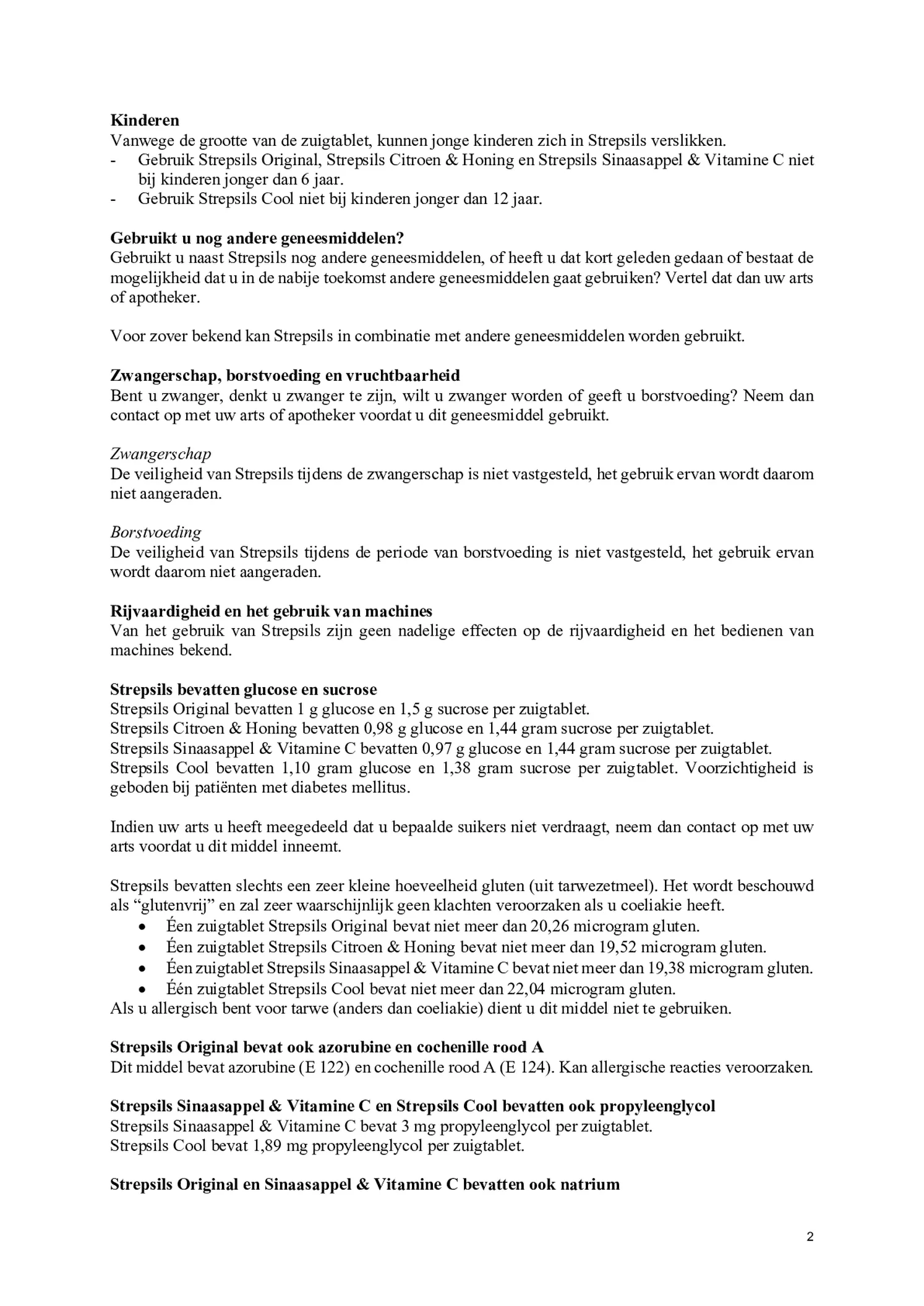 Sinaasappel & Vitamine C Zuigtabletten afbeelding van document #2, bijsluiter