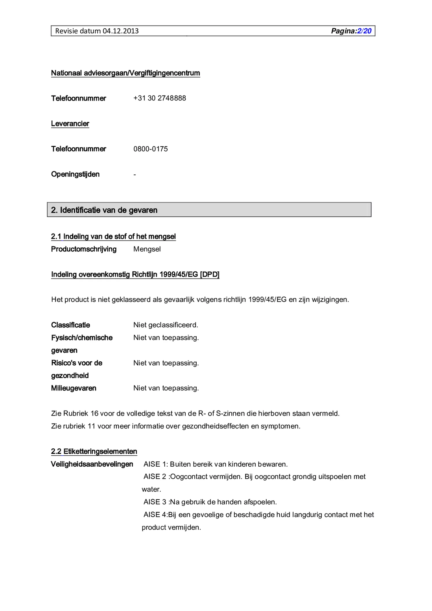 Poeder Handwas & Inweek afbeelding van document #2, extra_info