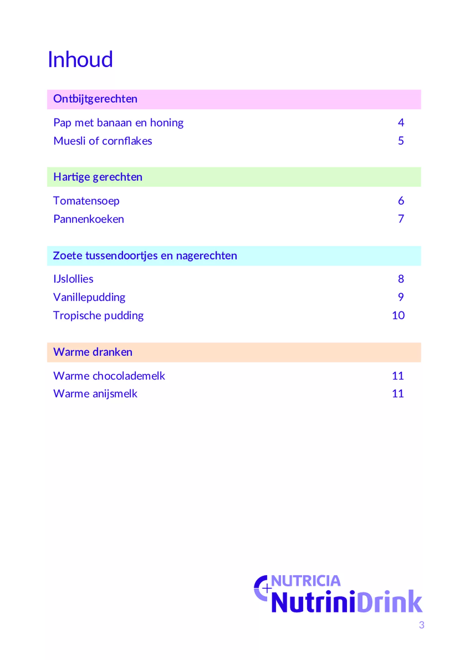 NutriniDrink Smoothie Rode Vruchten afbeelding van document #3, informatiefolder