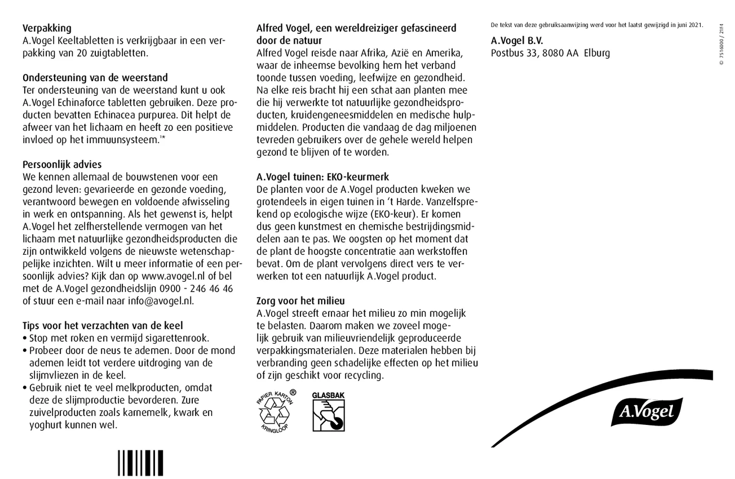 Keeltabletten afbeelding van document #2, gebruiksaanwijzing