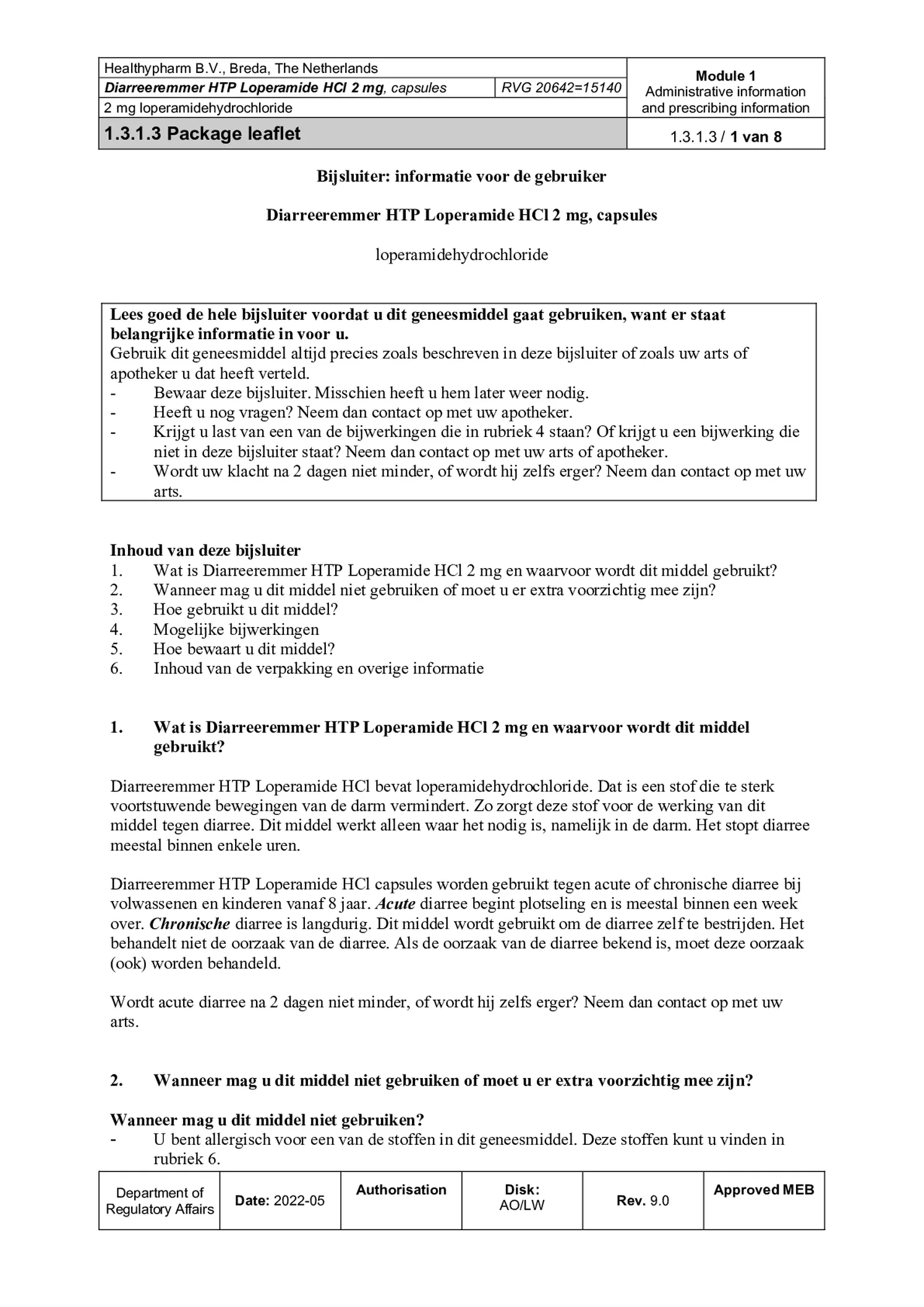 Cetirizine 10mg Tabletten afbeelding van document #1, bijsluiter