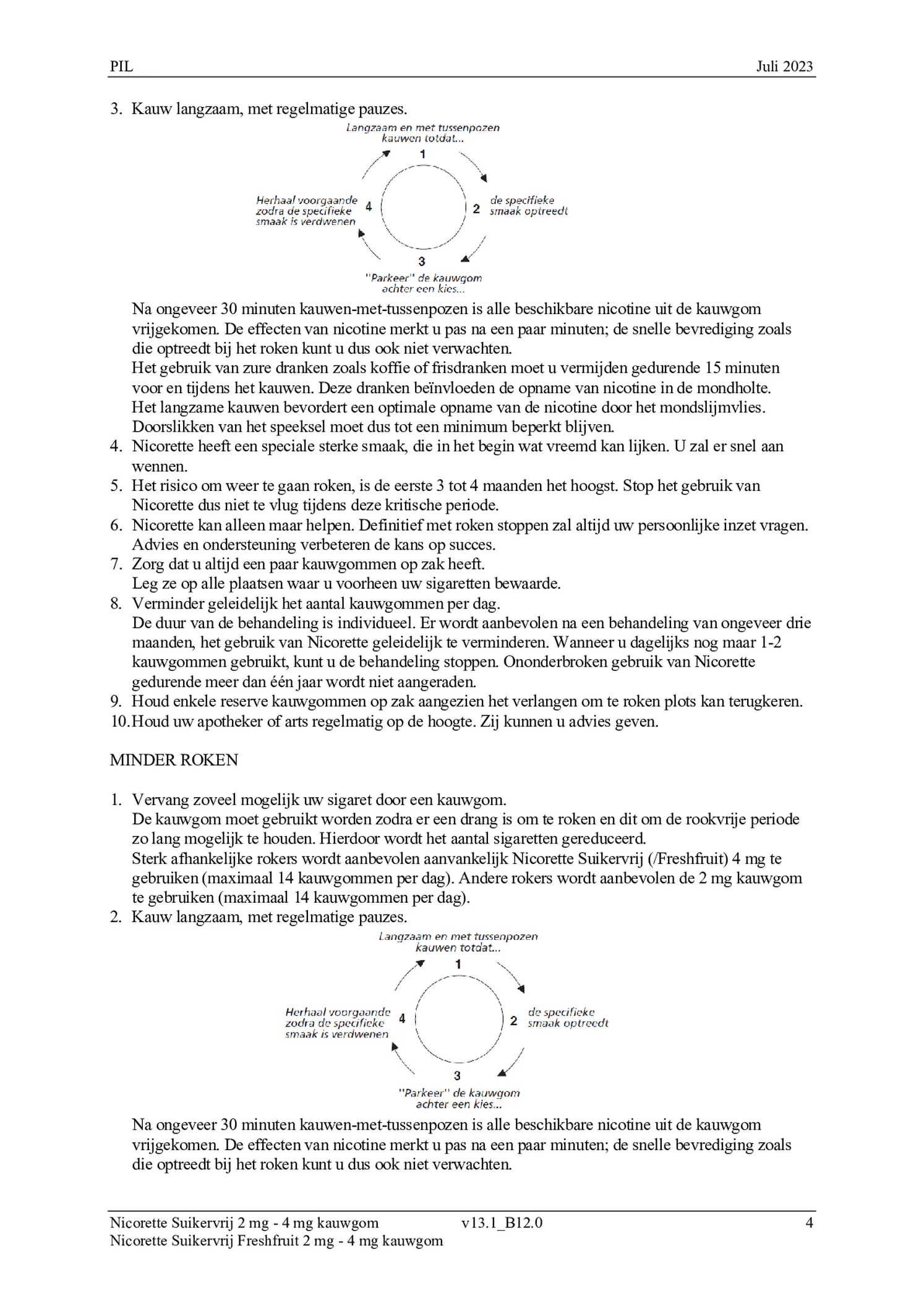 Suikervrij 2mg Kauwgom afbeelding van document #4, bijsluiter