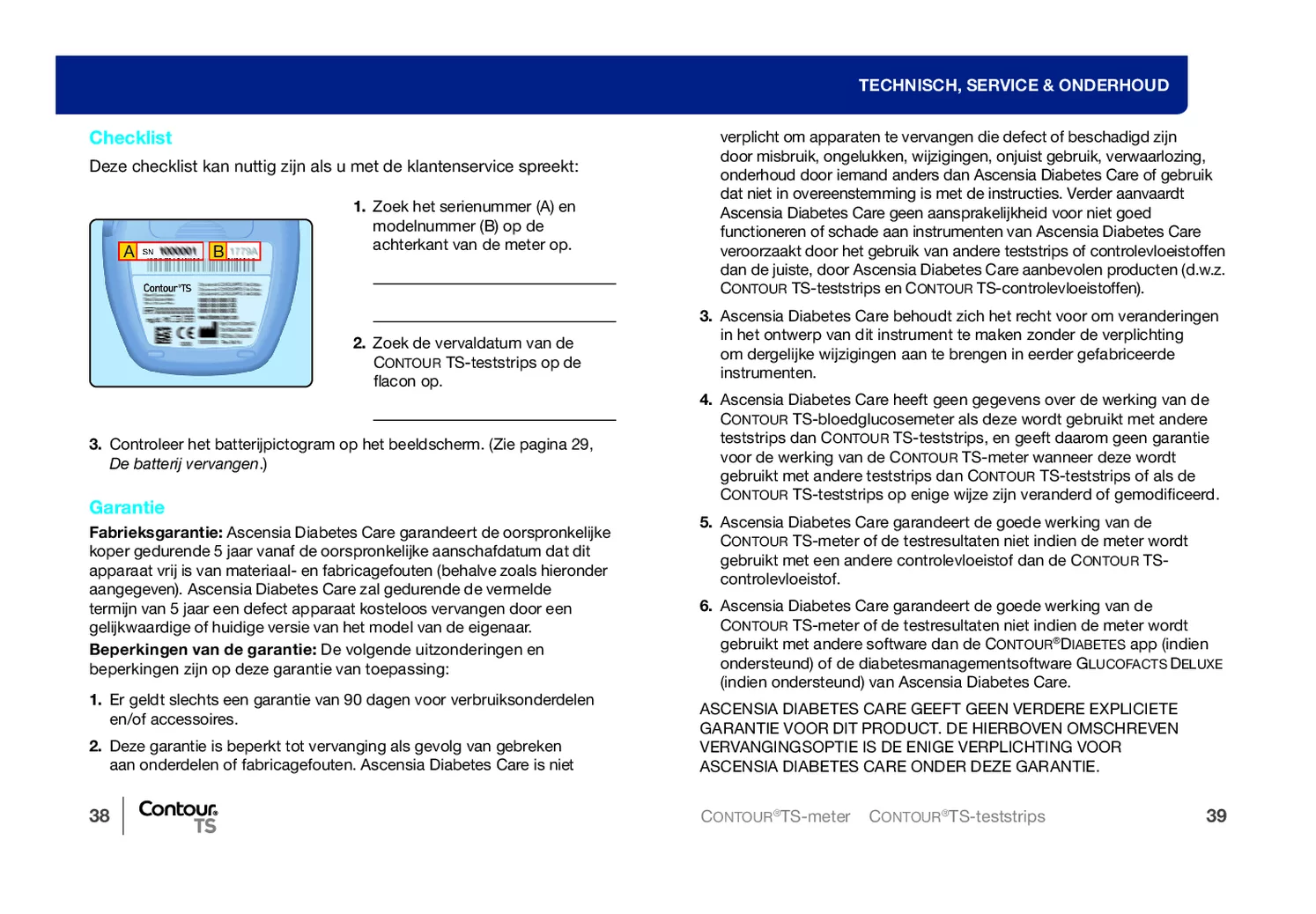 Contour TS Glucosemeter Startpakket afbeelding van document #21, gebruiksaanwijzing