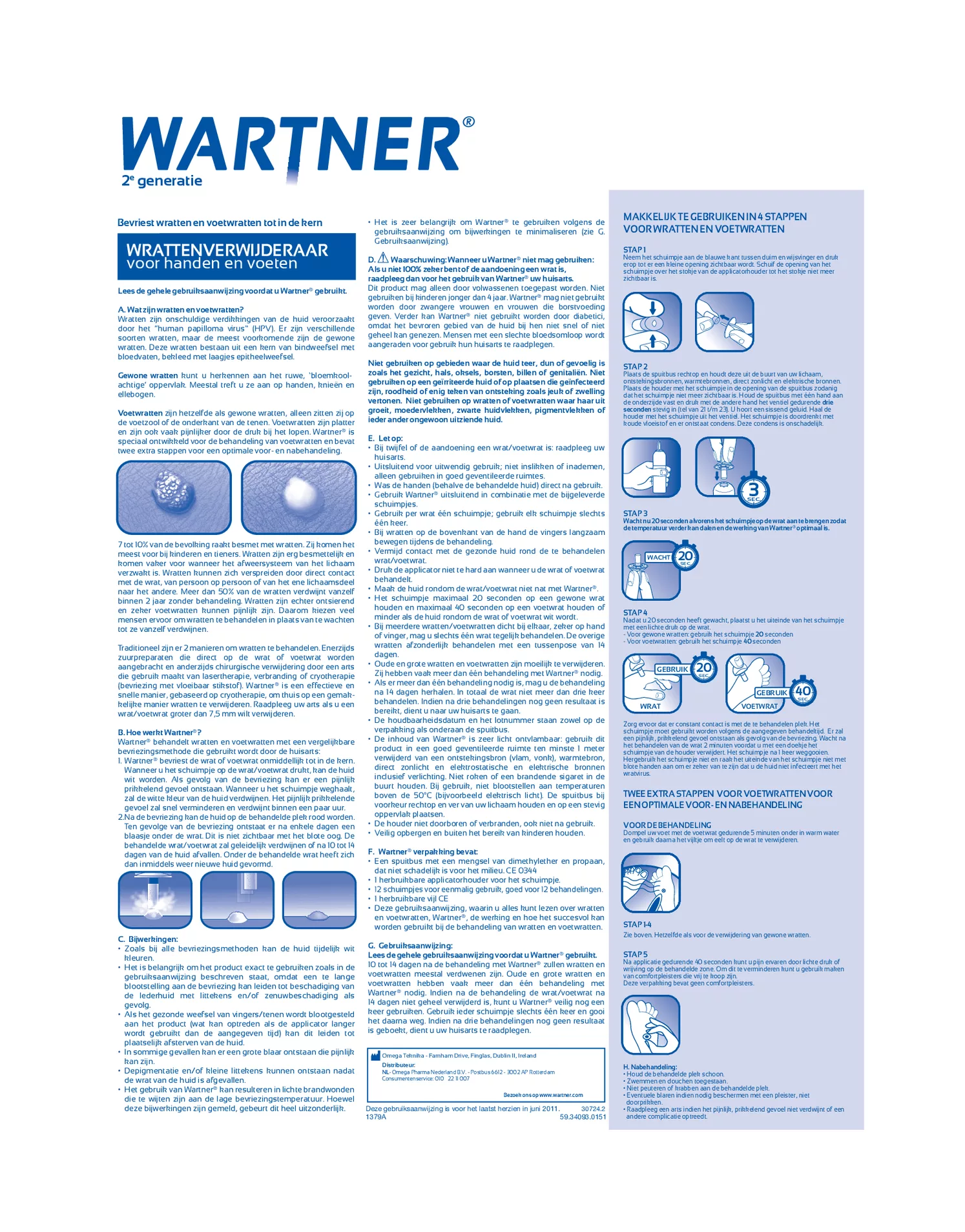 Wrattenverwijderaar Hand & Voet afbeelding van document #1, gebruiksaanwijzing