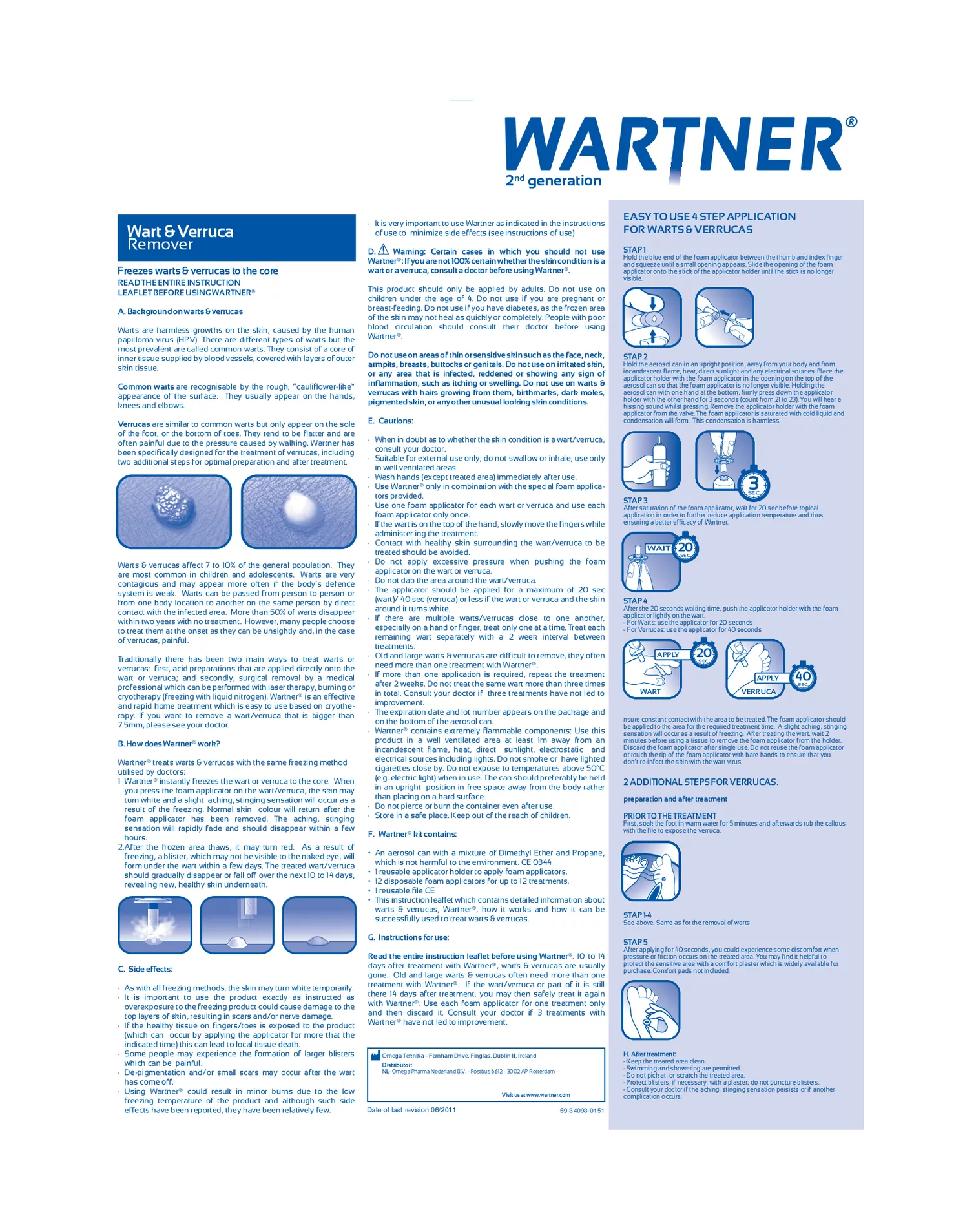 Wrattenverwijderaar Hand & Voet afbeelding van document #2, gebruiksaanwijzing