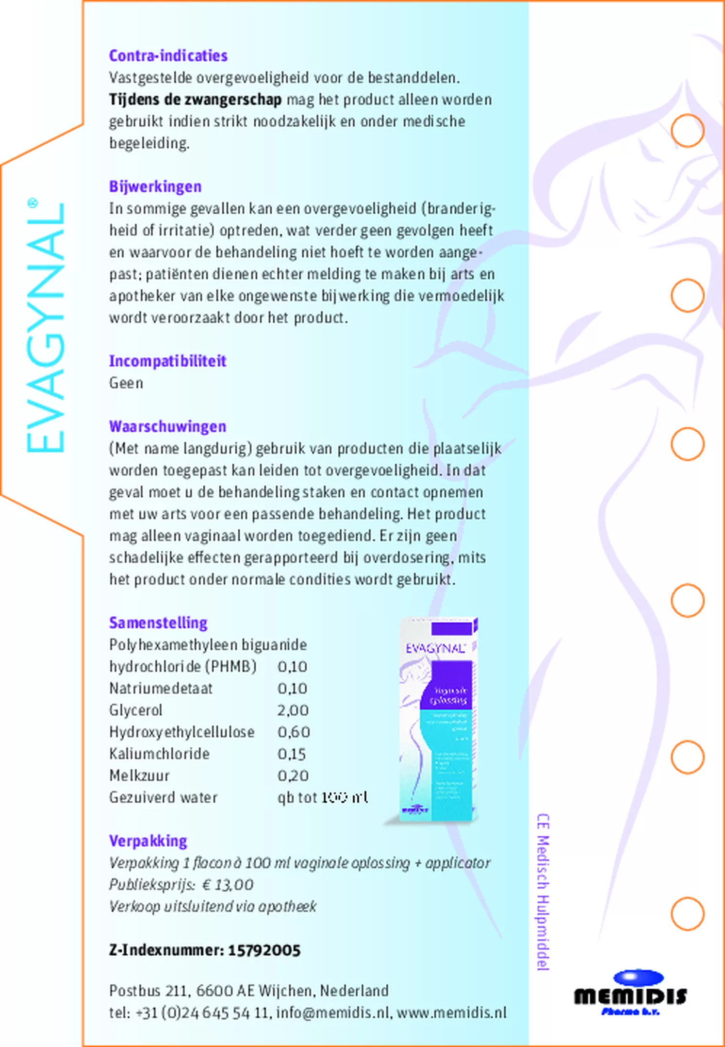 Vaginale Oplossing afbeelding van document #4, productonderzoek