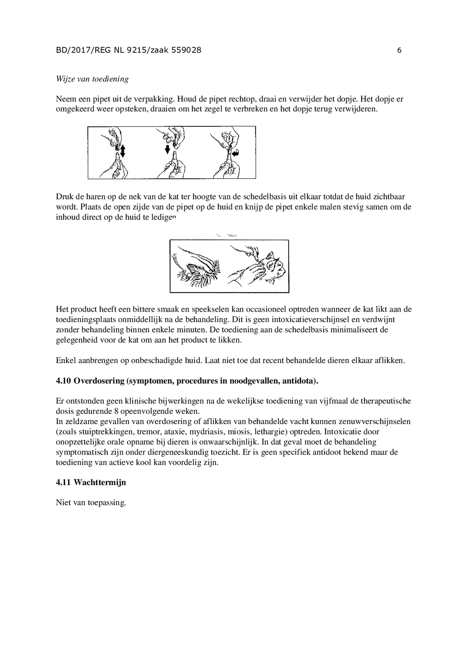 Kat 80 afbeelding van document #6, gebruiksaanwijzing