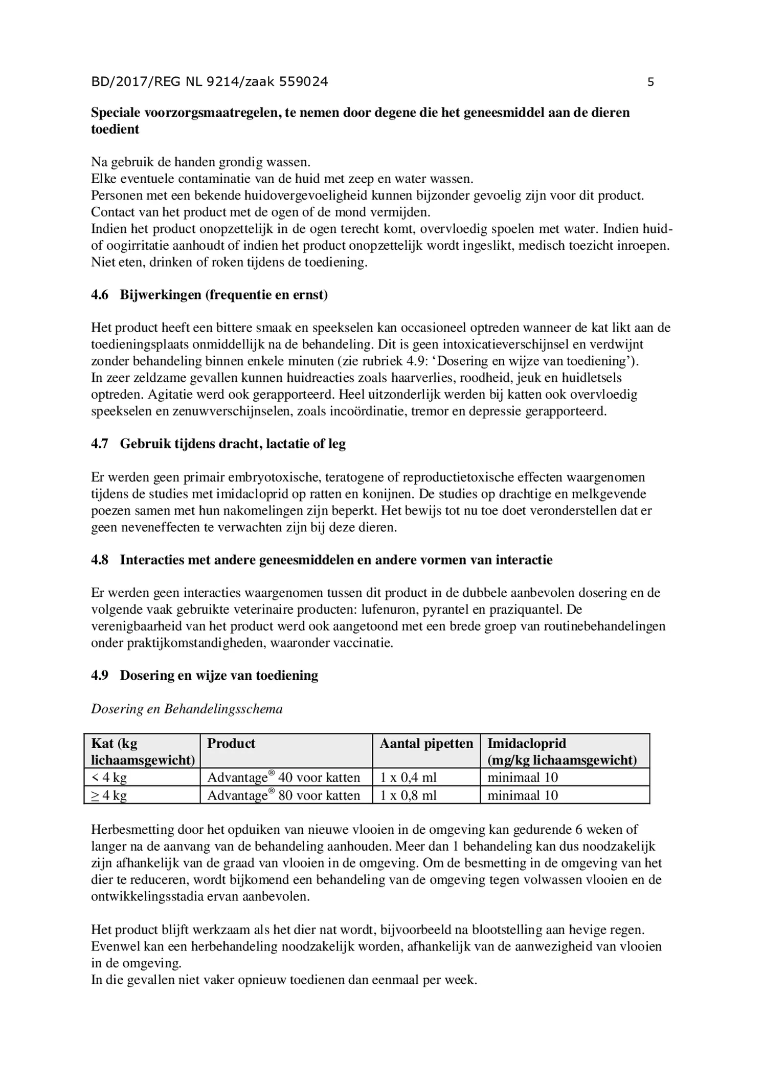 Kat afbeelding van document #5, gebruiksaanwijzing