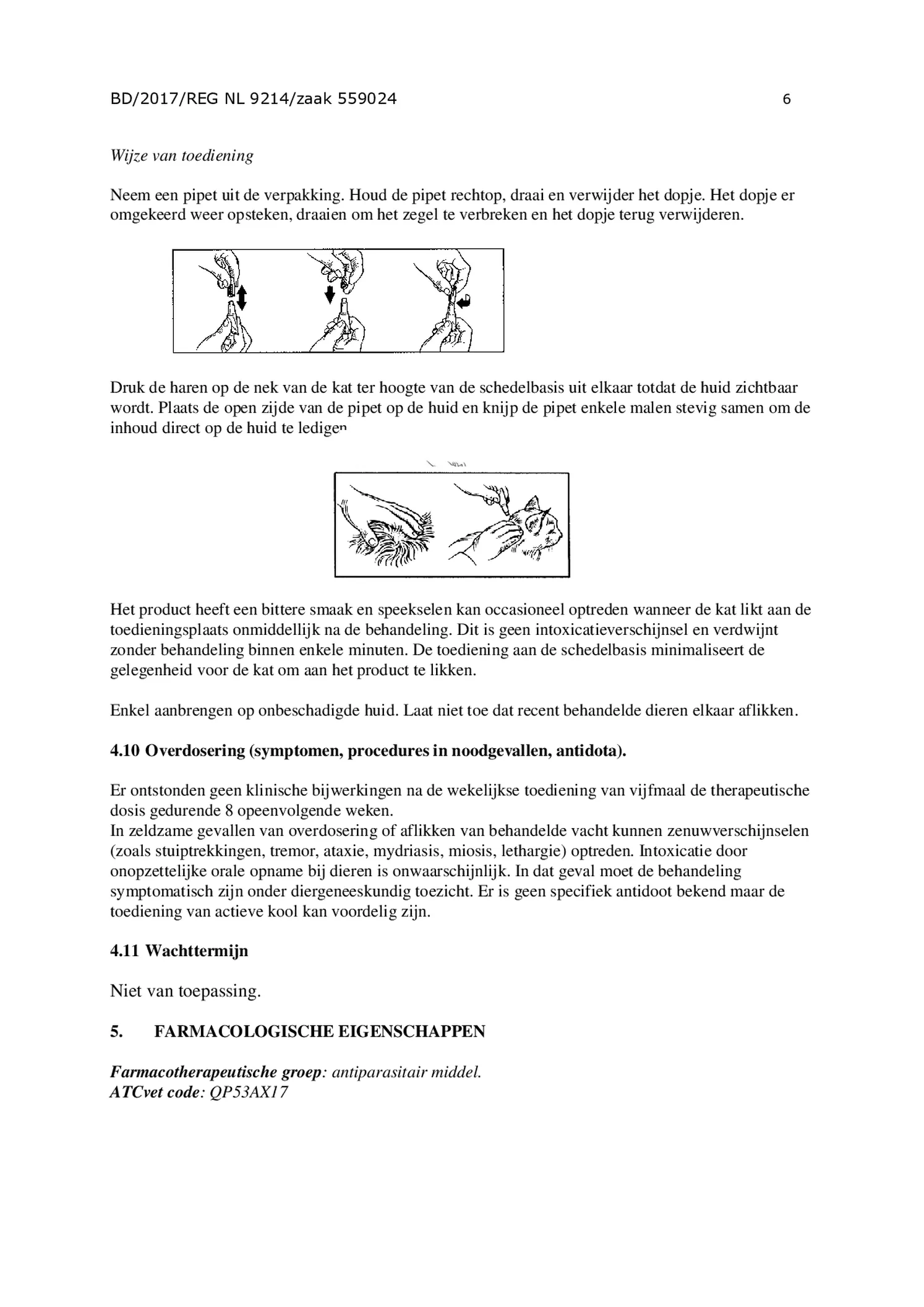 Kat afbeelding van document #6, gebruiksaanwijzing