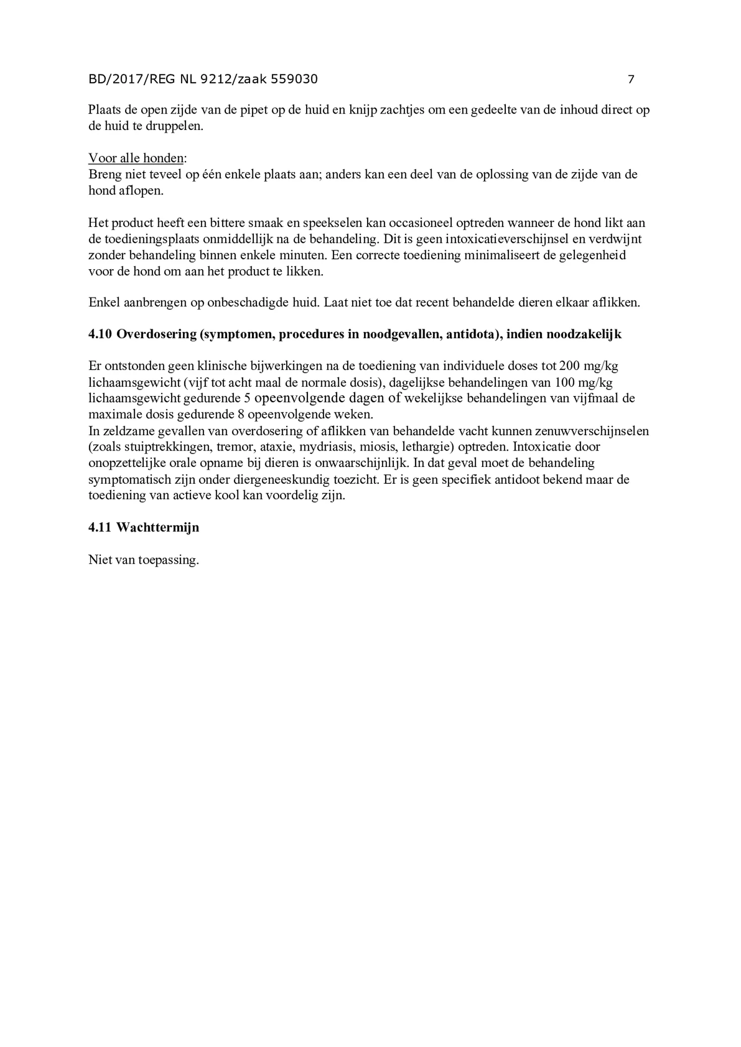 Hond 100 afbeelding van document #7, gebruiksaanwijzing