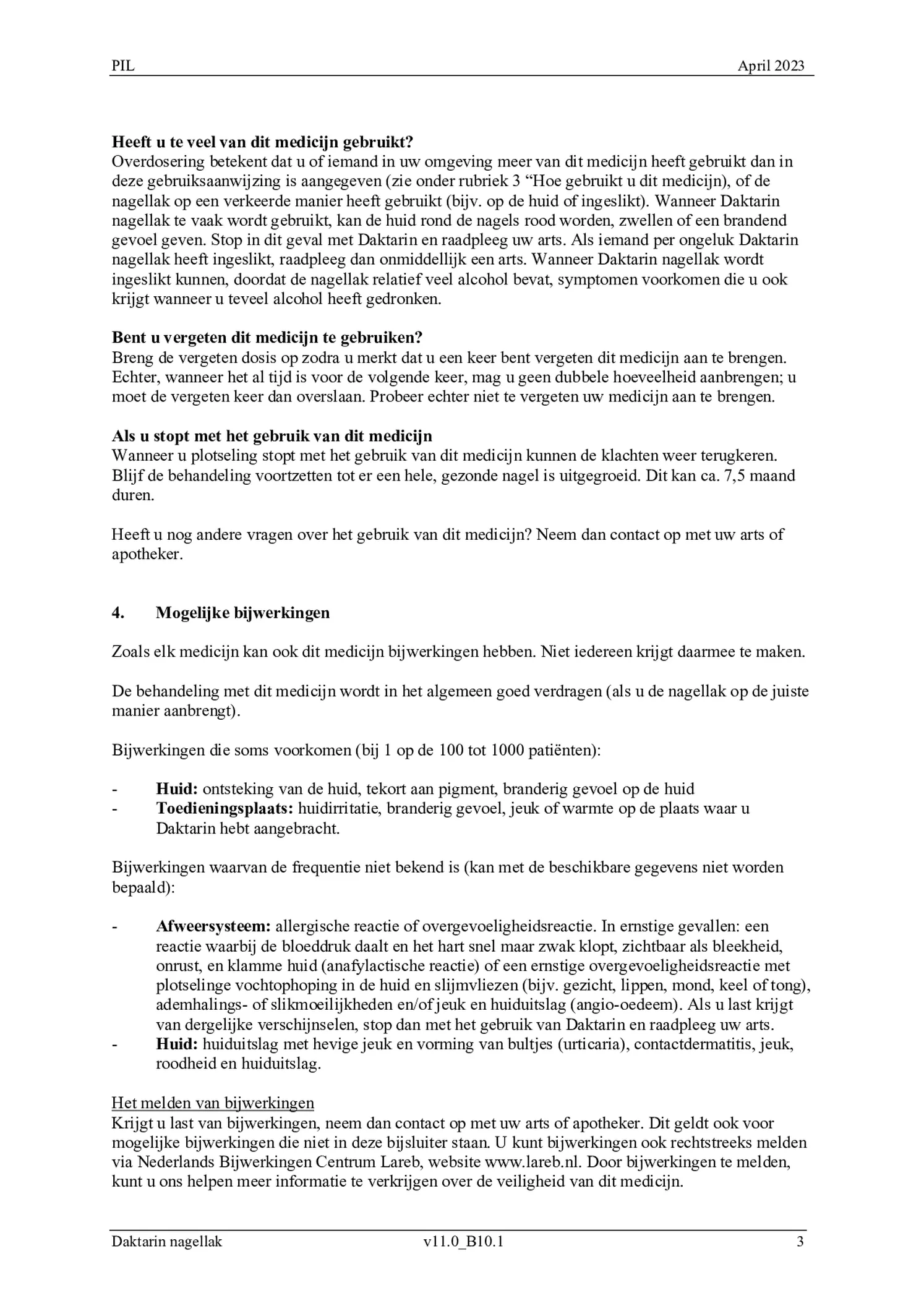 Nagellak 20mg Miconazol afbeelding van document #3, bijsluiter