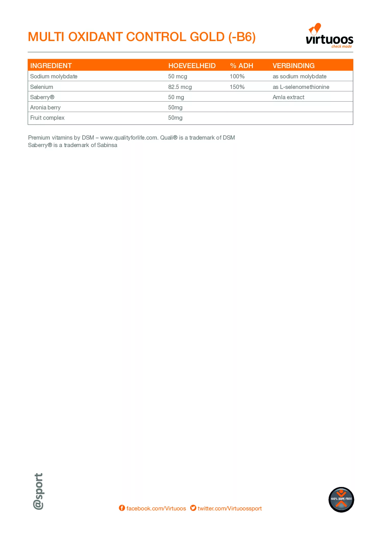 Multi Oxidant Control Gold Capsules afbeelding van document #5, etiket