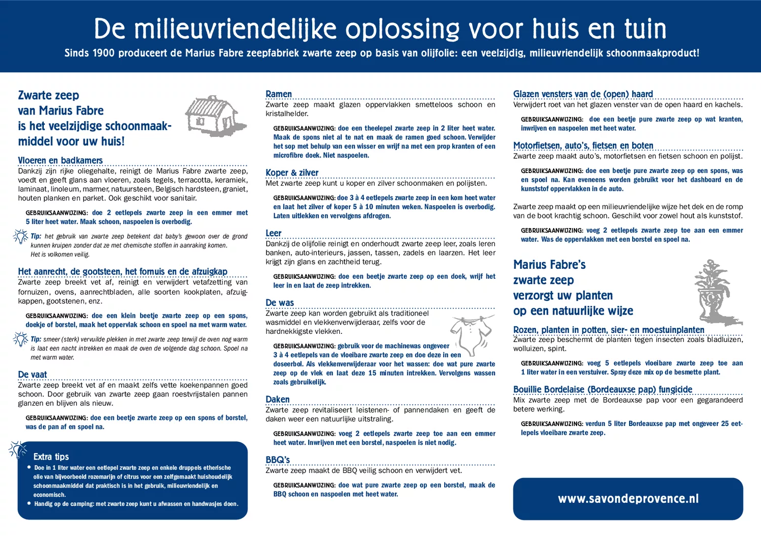 Savon Noir Zwarte Zeep afbeelding van document #2, gebruiksaanwijzing