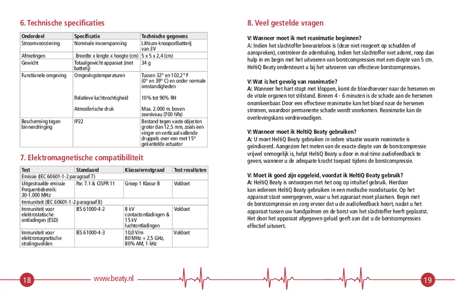 Beaty afbeelding van document #10, gebruiksaanwijzing