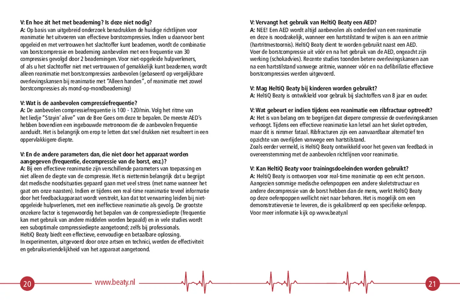 Beaty afbeelding van document #11, gebruiksaanwijzing