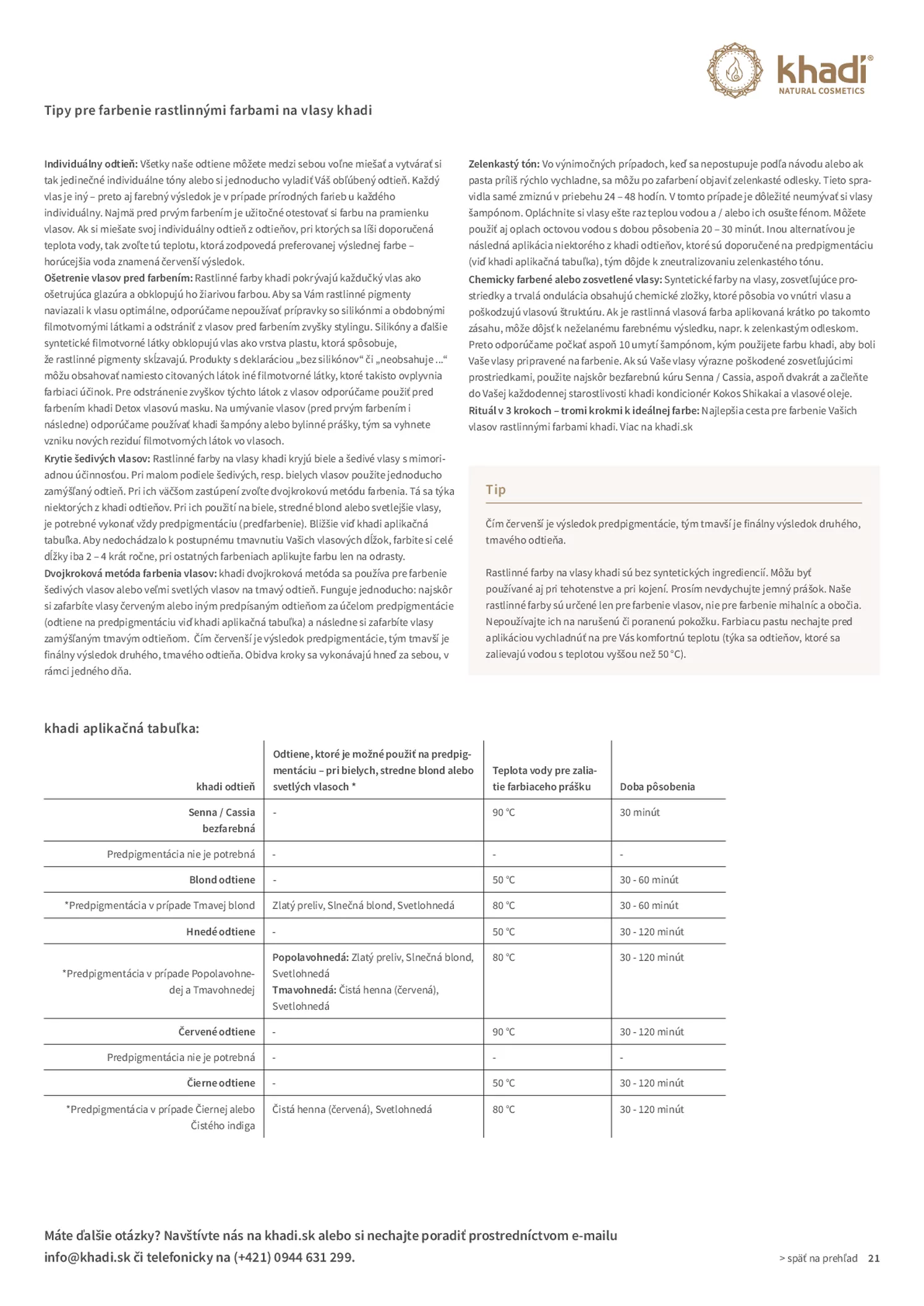 Haarverf Dark Blond afbeelding van document #21, gebruiksaanwijzing