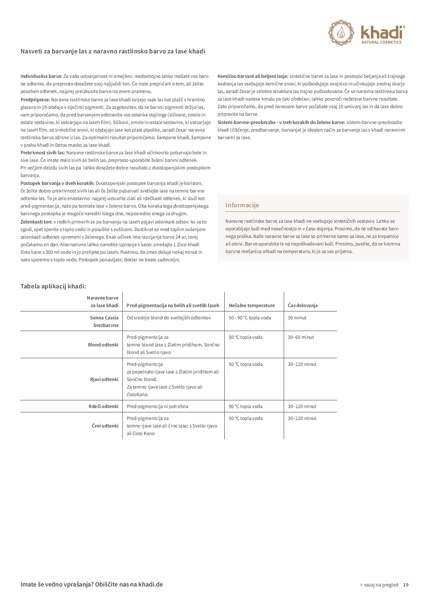 Haarverf Sunrise afbeelding van document #19, gebruiksaanwijzing