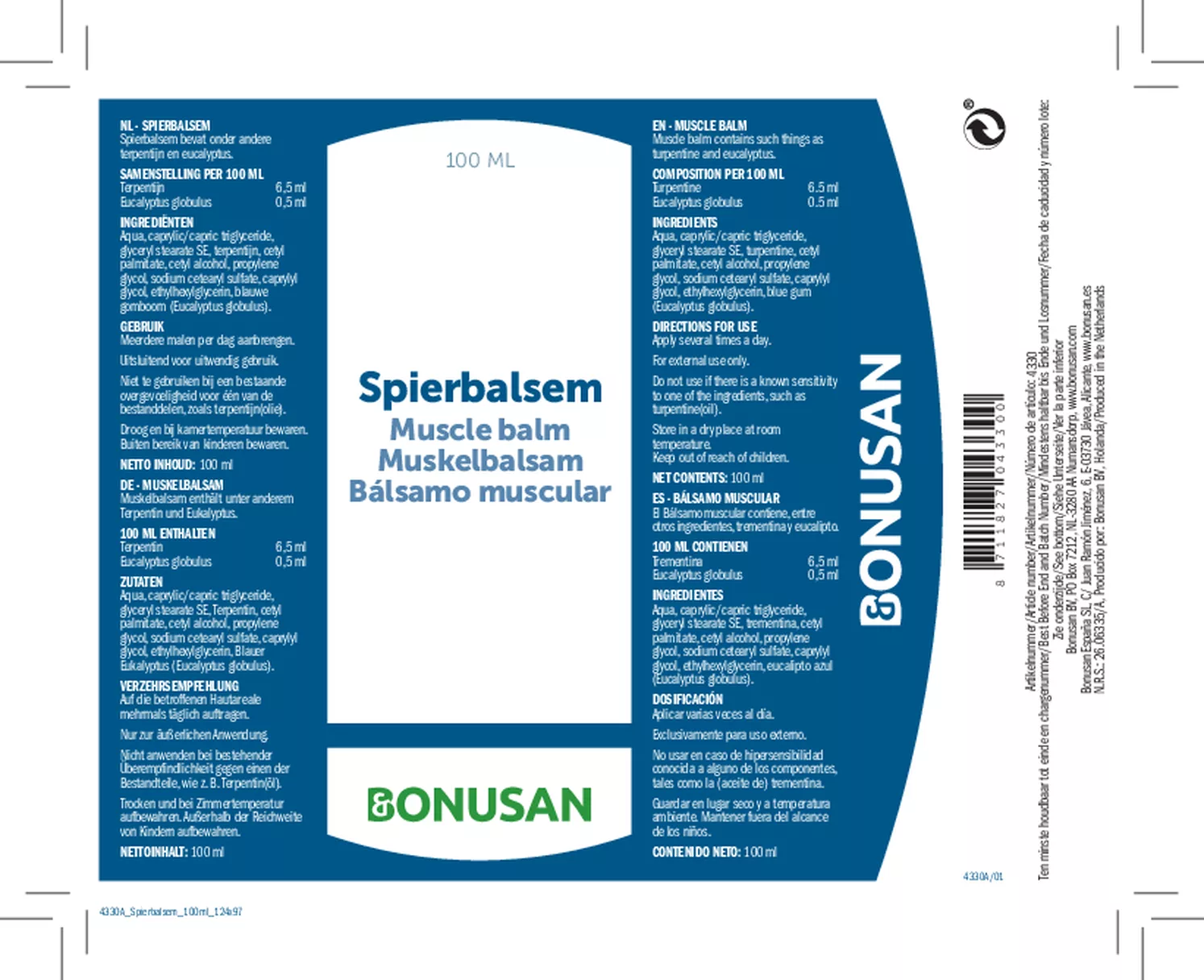 Spierbalsem afbeelding van document #1, etiket