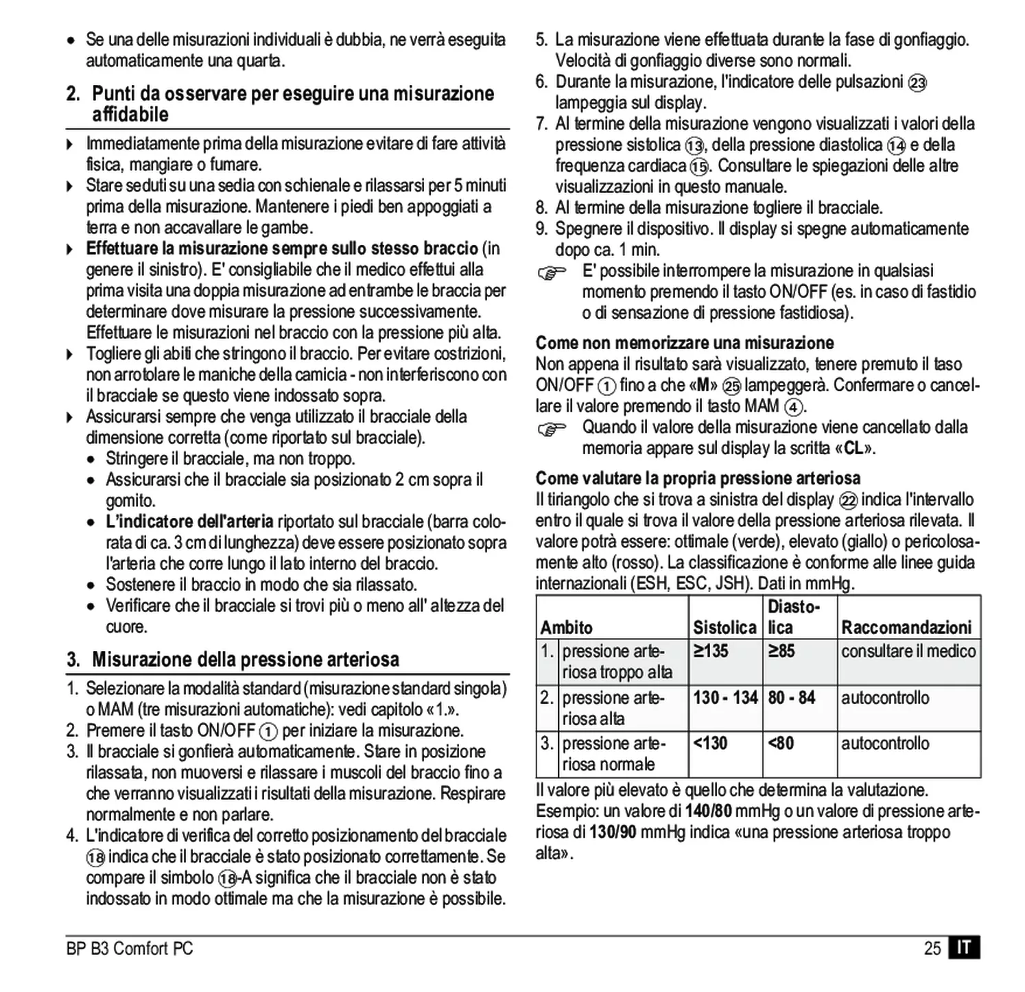 Microlife BP Bloeddrukmeter B3 Comfort PC afbeelding van document #27, gebruiksaanwijzing