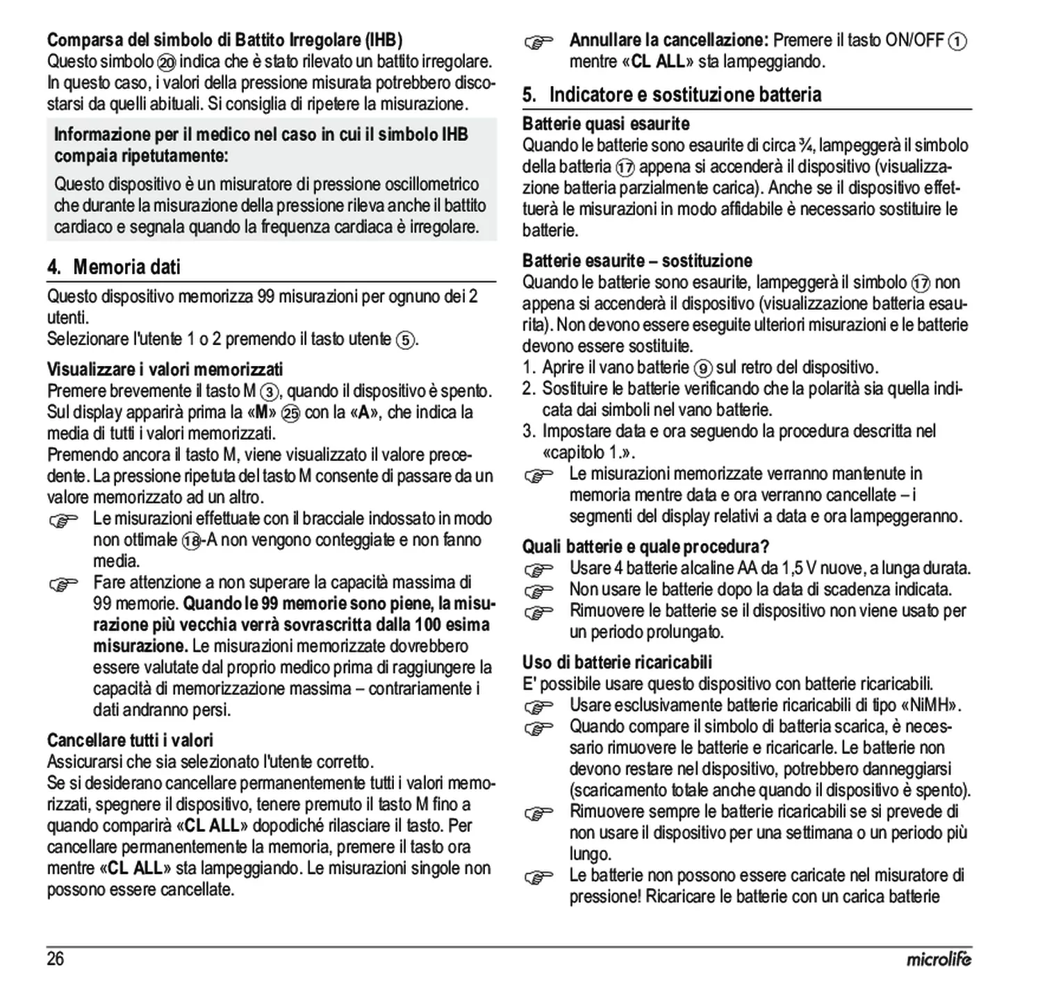 Microlife BP Bloeddrukmeter B3 Comfort PC afbeelding van document #28, gebruiksaanwijzing